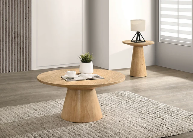 Halewood 36" Round Cocktail Table - Image 2
