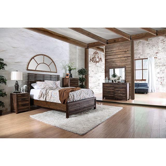 Hankinson Rustic Natural Tone Mirror - Image 2