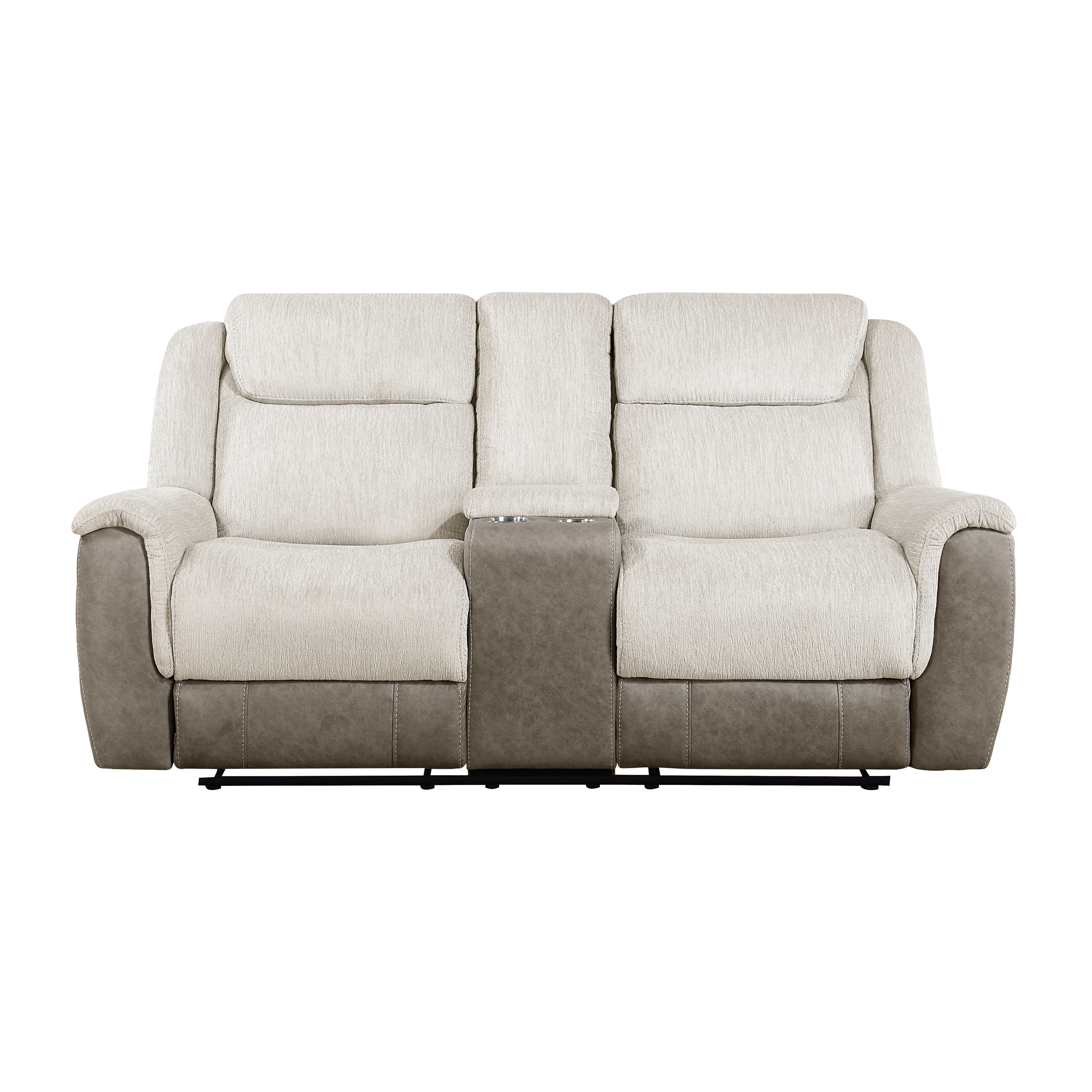 Harriette Double Reclining Love Seat With Center Console