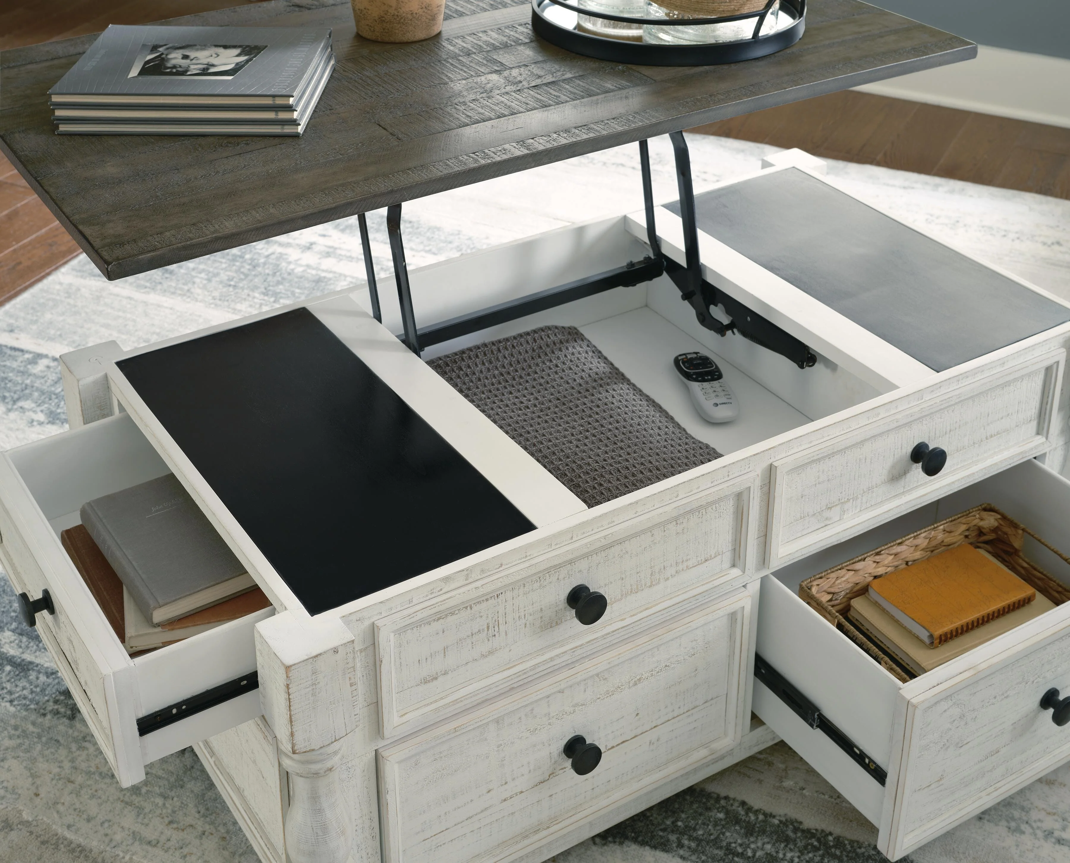 Havalance Lift-Top Coffee Table - Image 9