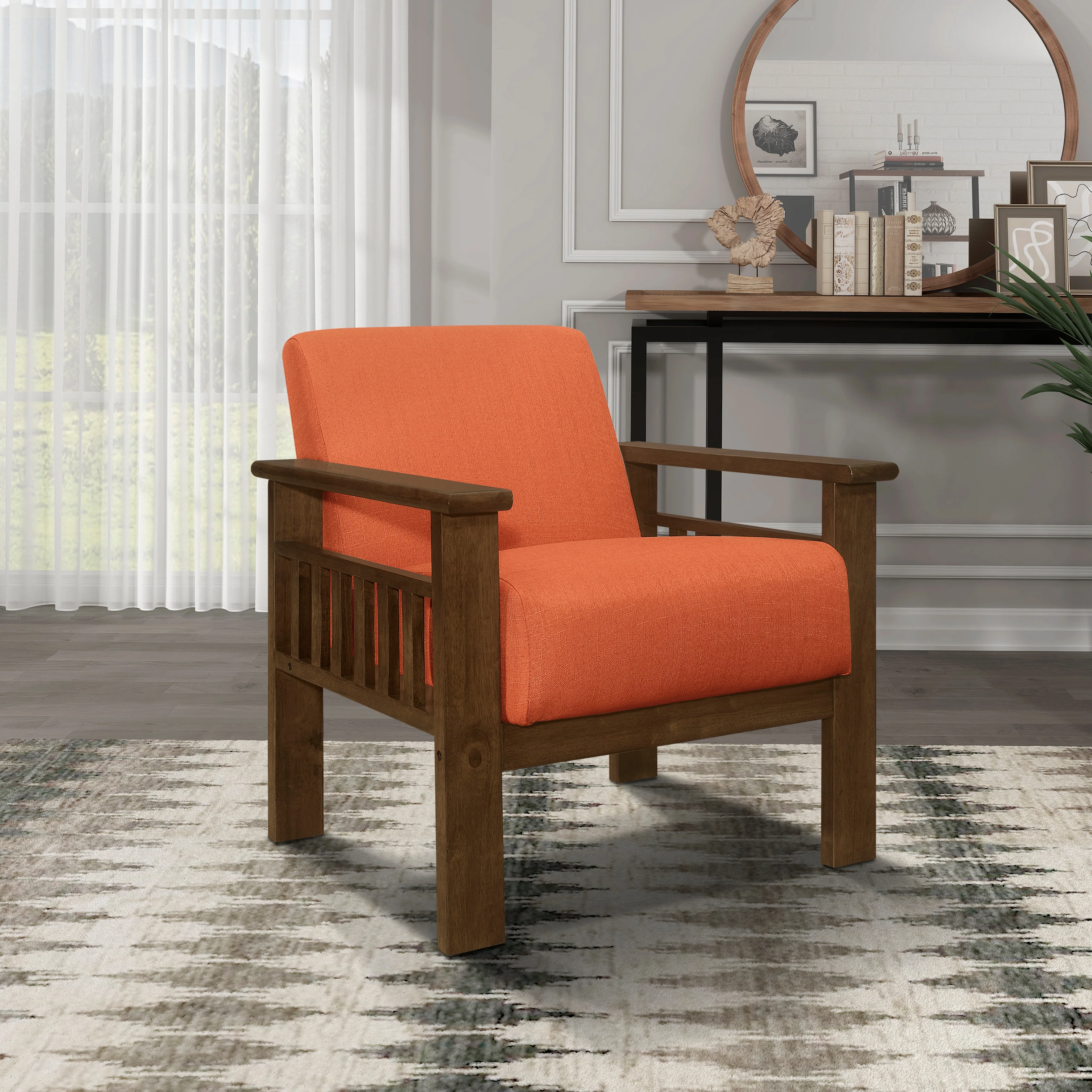 Helena Accent Chair with Storage Arms - Image 14