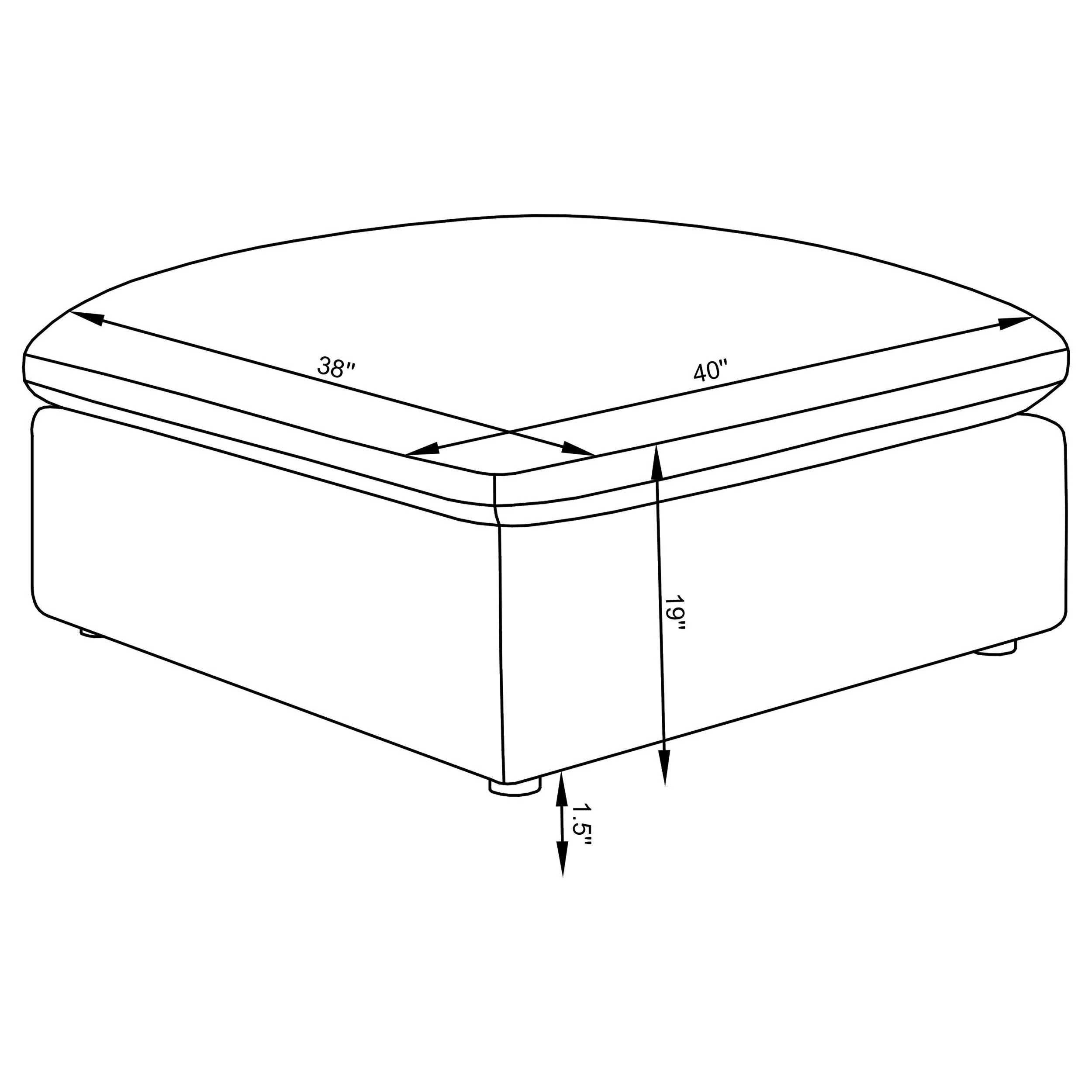 Hobson Ottoman - Image 13