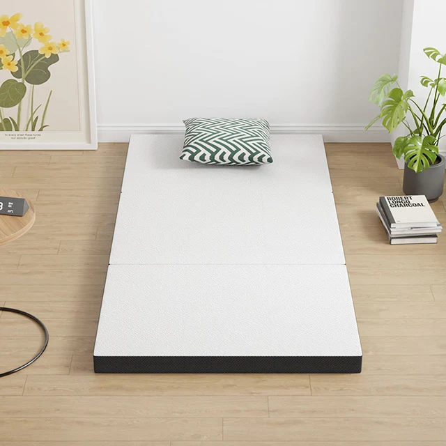 Hollyhock 3" Twin XL Tri-Fold Memory Foam Topper - Image 2