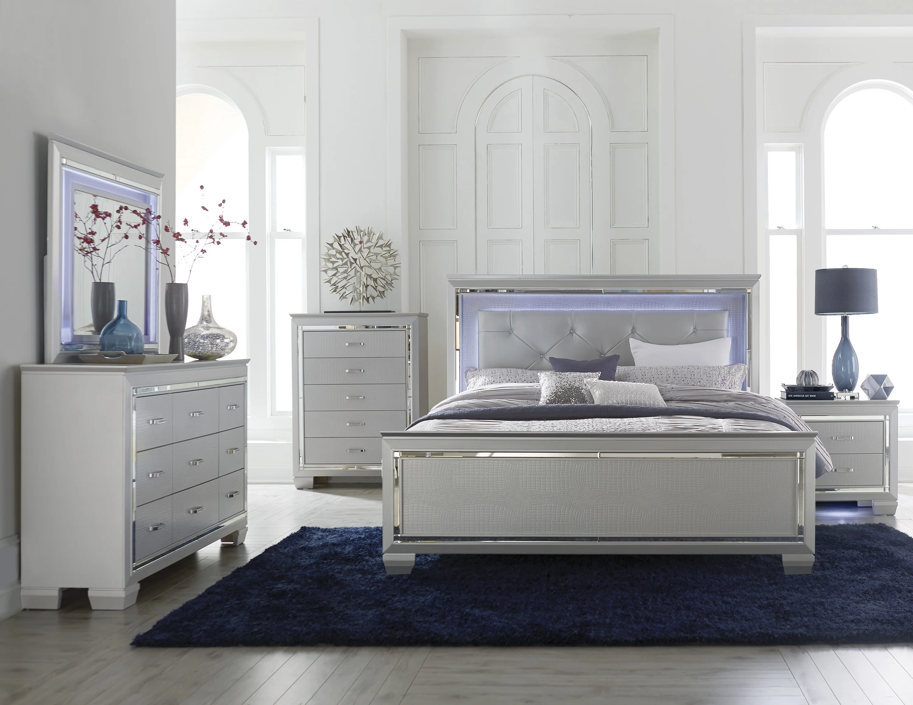 Allura Dresser in Silver 1916-5 - Image 6