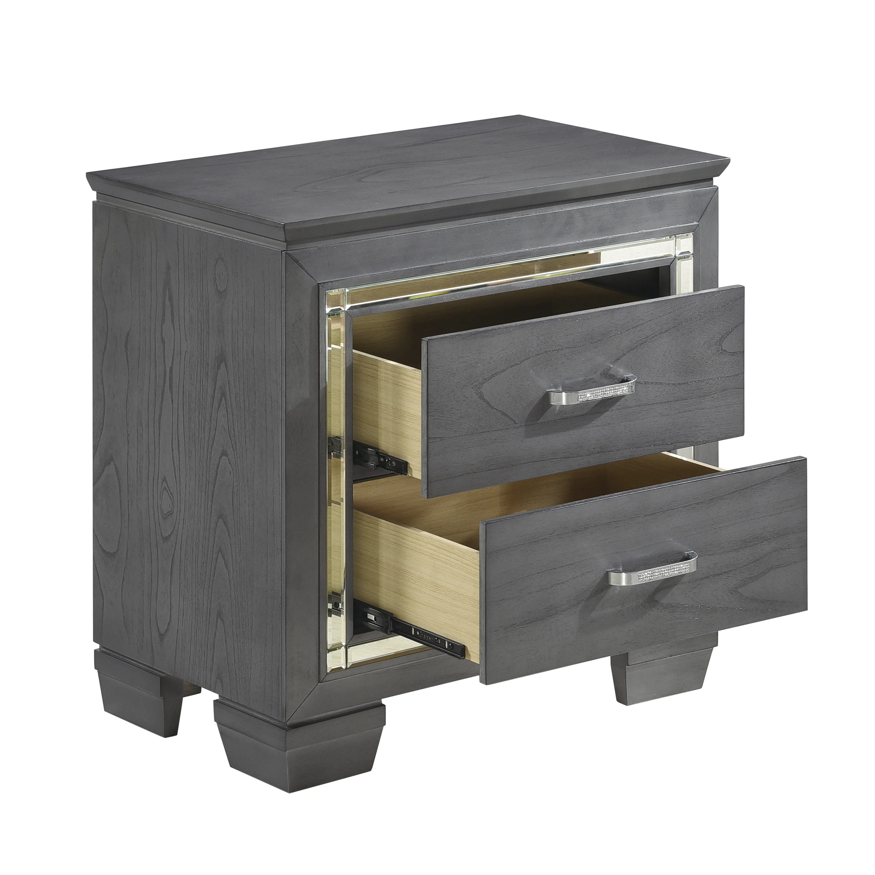 Allura Nightstand in Gray 1916GY-4 - Image 7