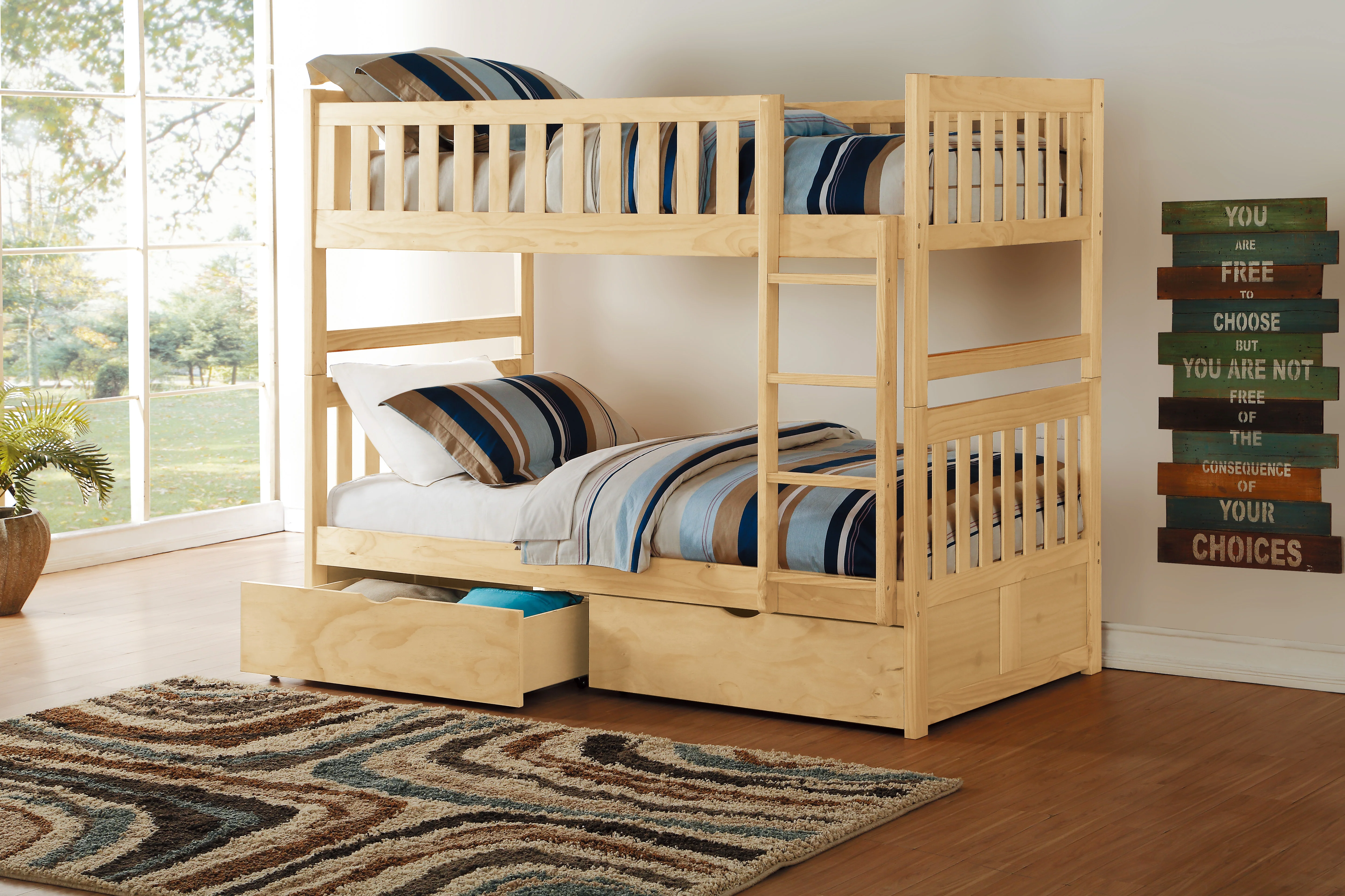 Bartly Storage Boxes in Natural B2043-T - Image 2