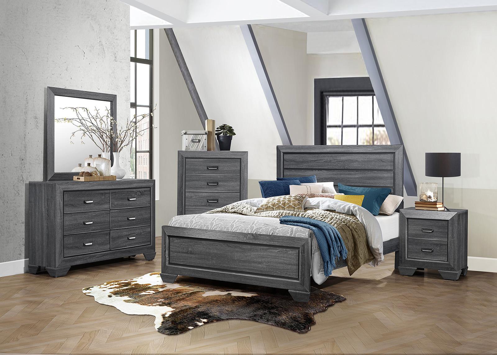 Beechnut 6 Drawer Dresser in Gray 1904GY-5 - Image 5