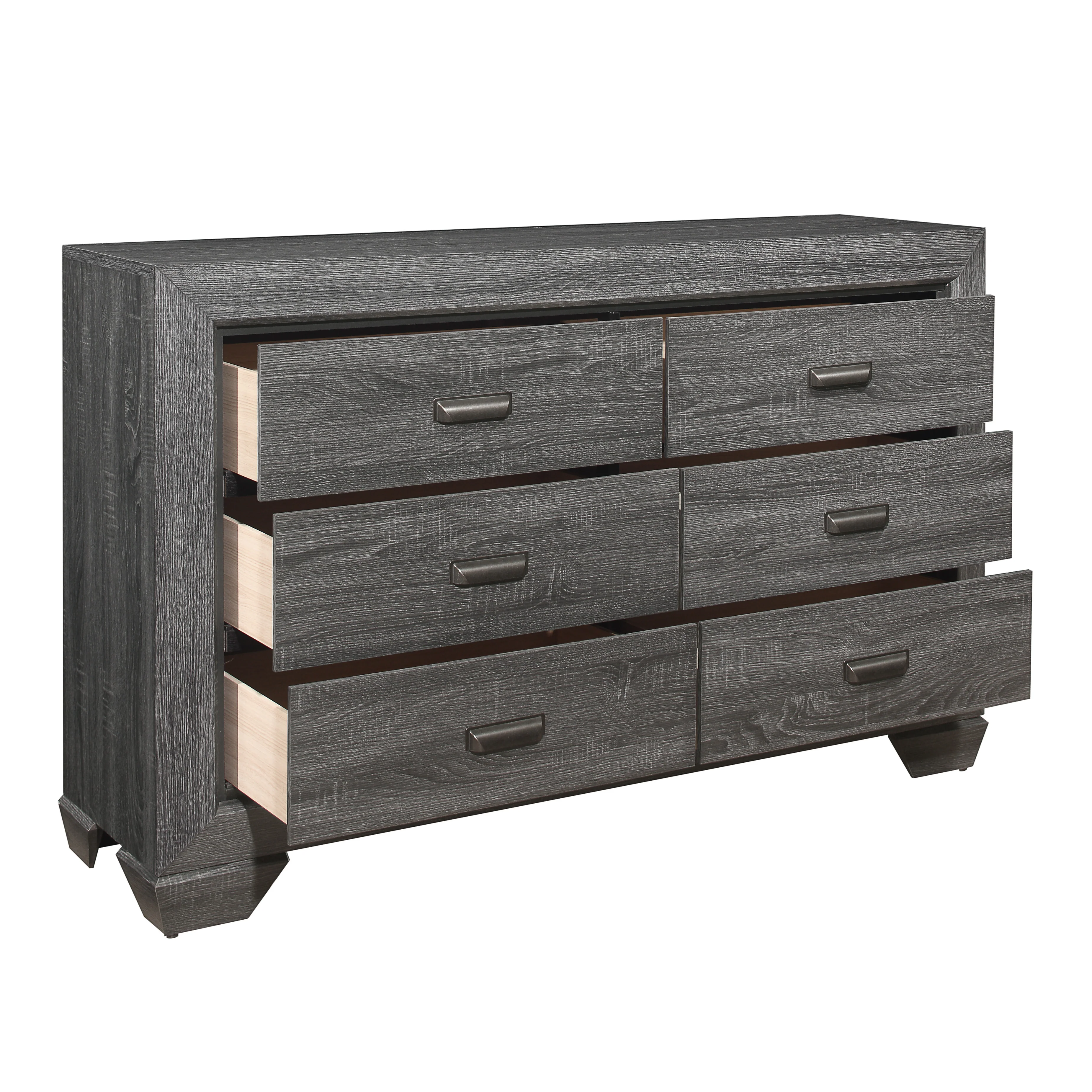 Beechnut 6 Drawer Dresser in Gray 1904GY-5 - Image 8