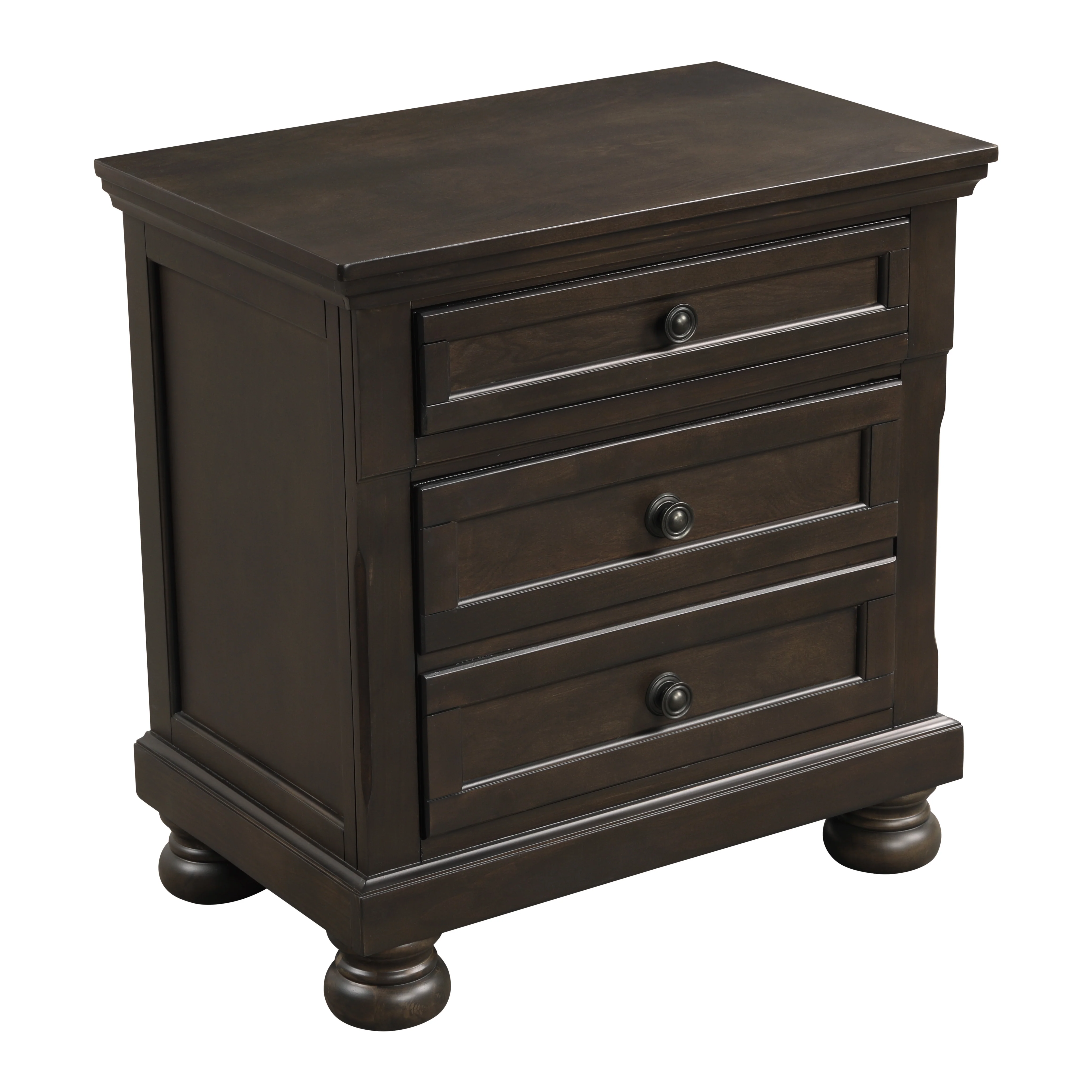 Begonia Nightstand in Gray 1718GY-4 - Image 5