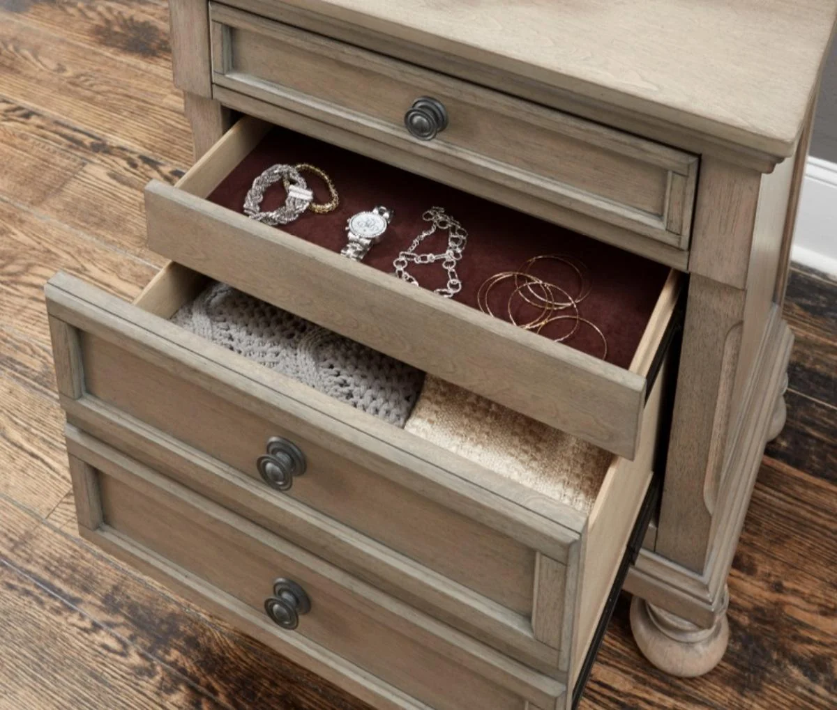 Bethel Nightstand in Gray 2259GY-4 - Image 4
