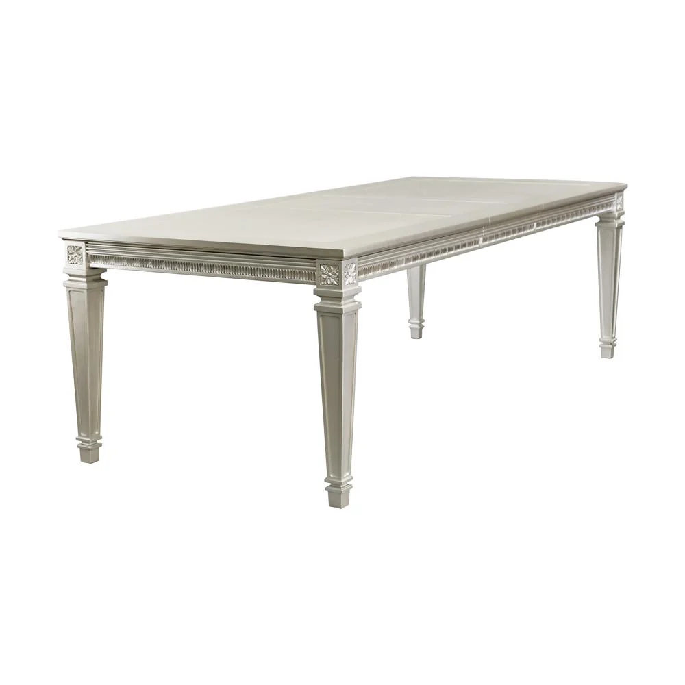 Bevelle Rectangular Dining Table in Silver 1958-96 - Image 3