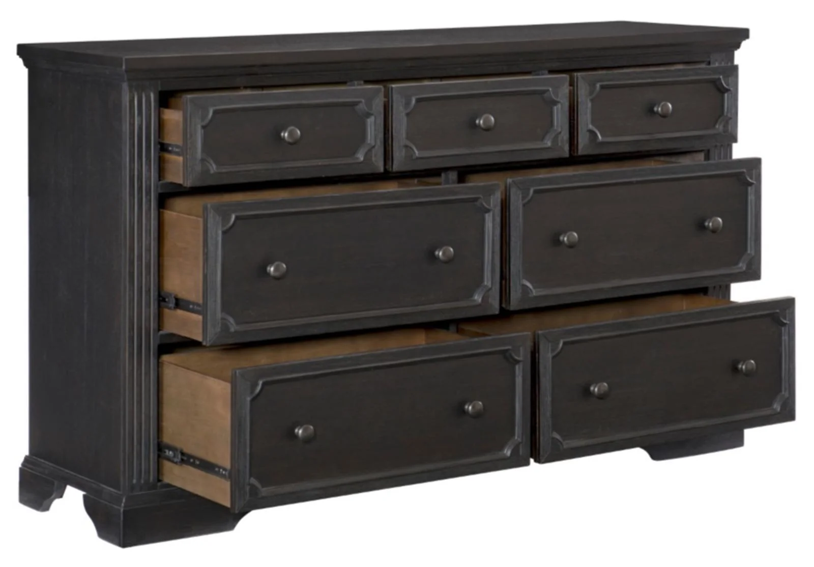 Bolingbrook Dresser in Coffee 1647-5 - Image 3