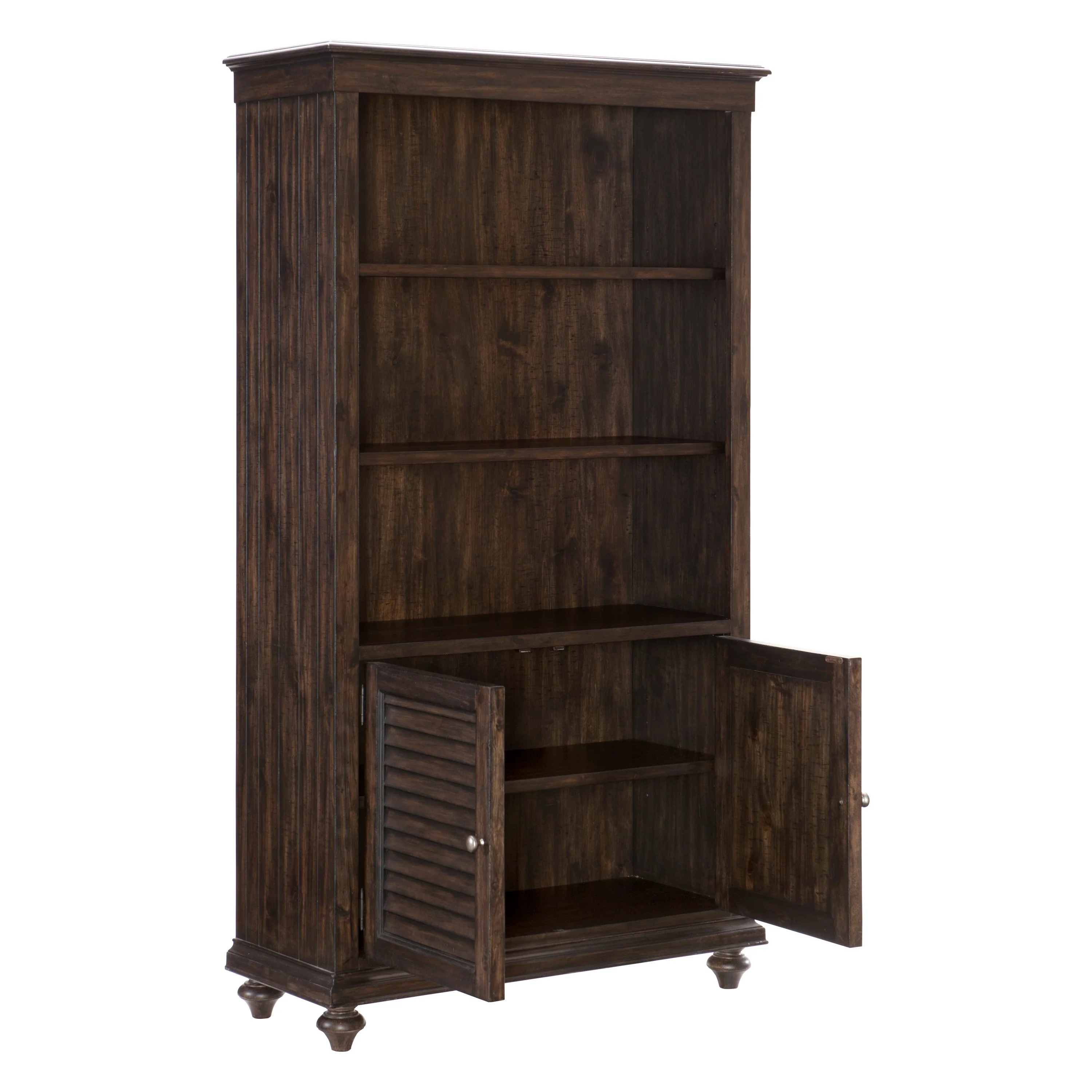 Cardano Bookcase in Charcoal 1689-18 - Image 4