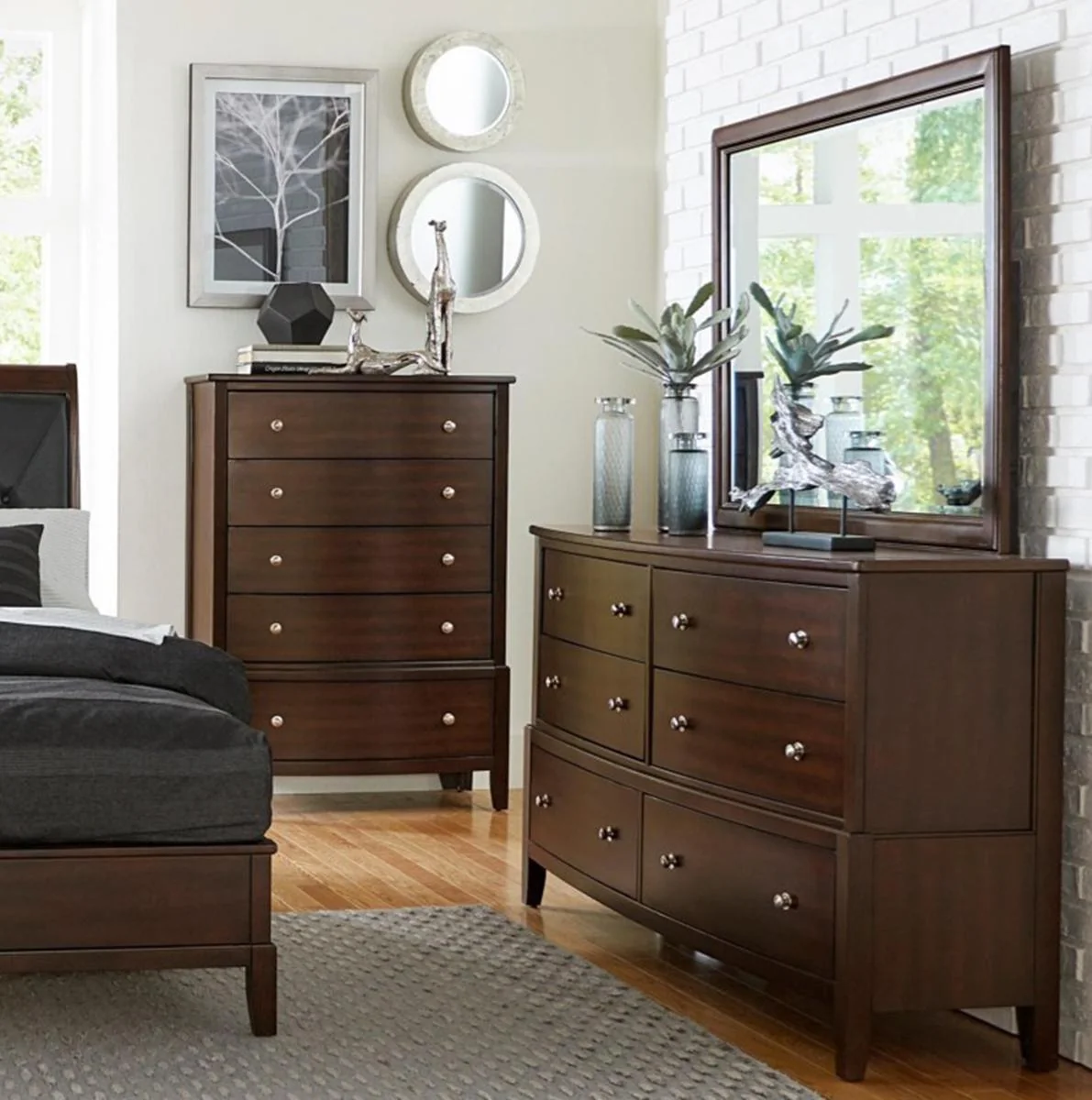 Cotterill 6 Drawer Dresser in Cherry 1730-5 - Image 2