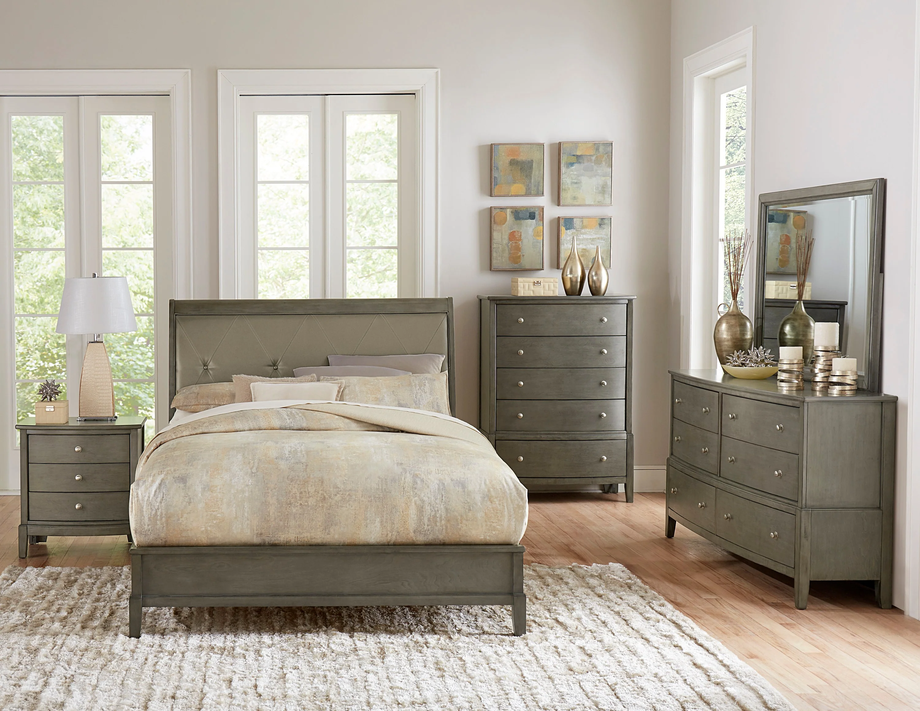 Cotterill Mirror in Gray 1730GY-6 - Image 6