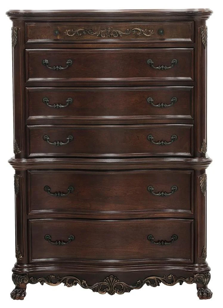 Deryn Park 6 Drawer Chest in Cherry 2243-9 - Image 2