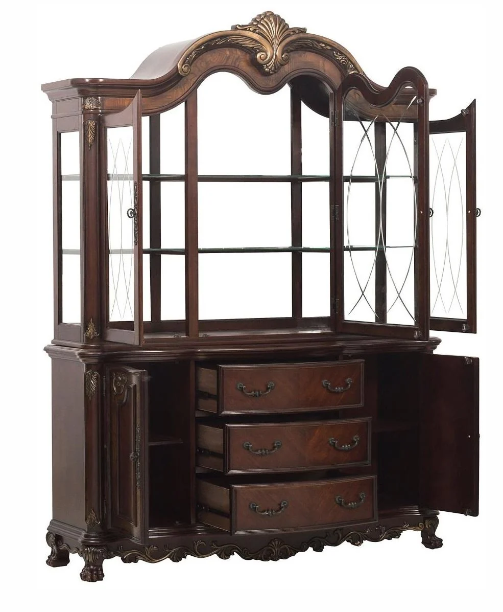 Deryn Park Buffet and Hutch in Dark Cherry 2243-50 - Image 2