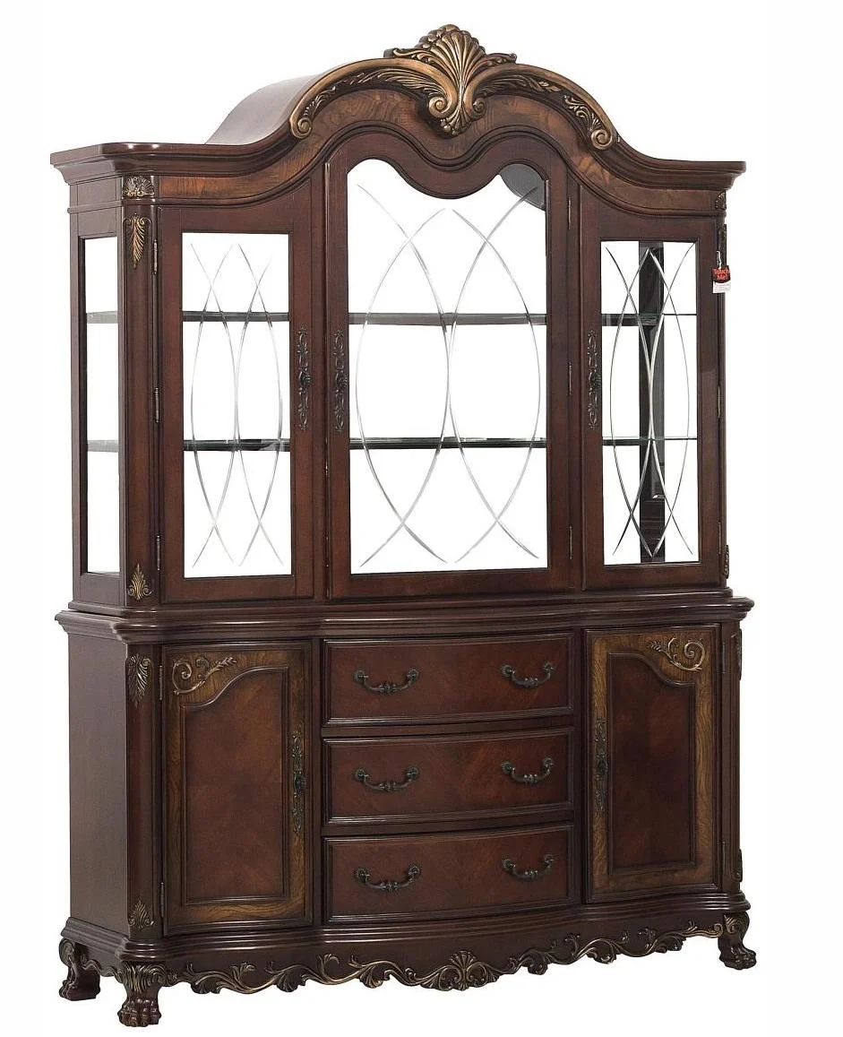 Deryn Park Buffet and Hutch in Dark Cherry 2243-50 - Image 4