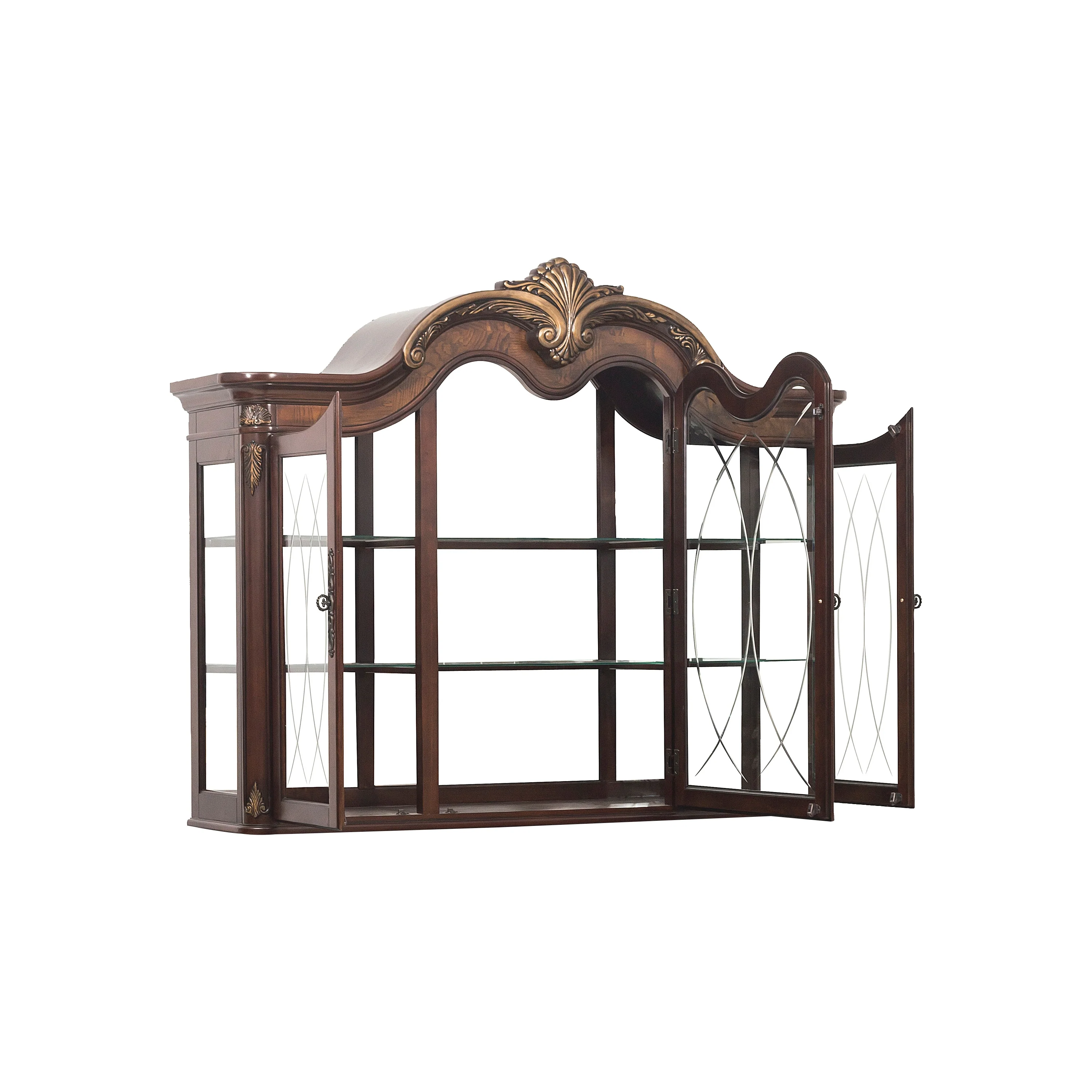 Deryn Park Buffet and Hutch in Dark Cherry 2243-50 - Image 8