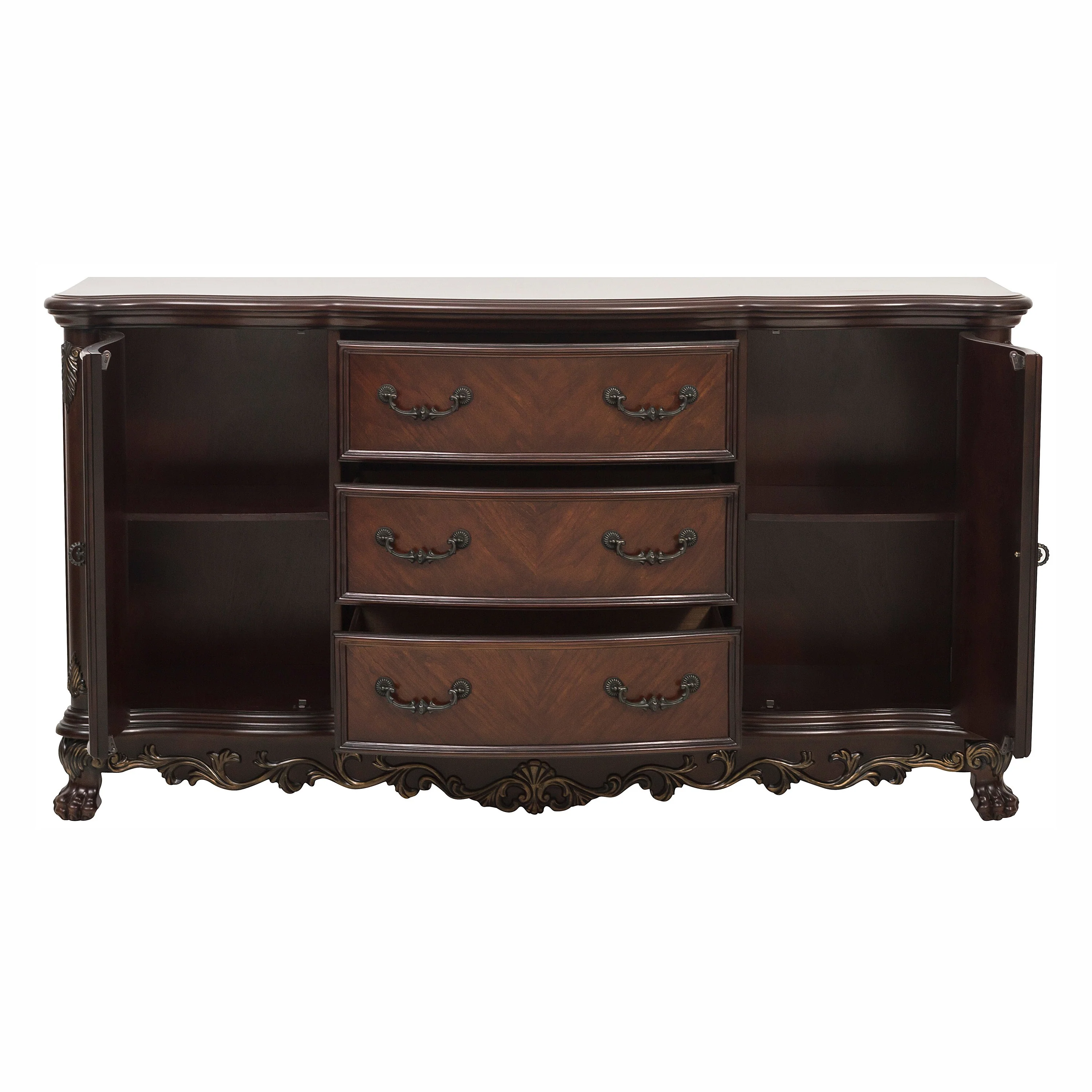 Deryn Park Buffet/Server in Dark Cherry 2243-55 - Image 6