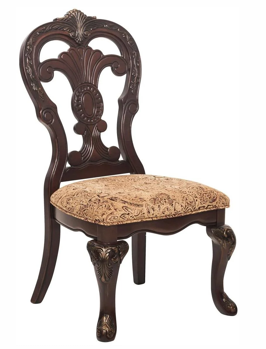 Deryn Park Side Chair in Dark Cherry (Set of 2) - Image 3