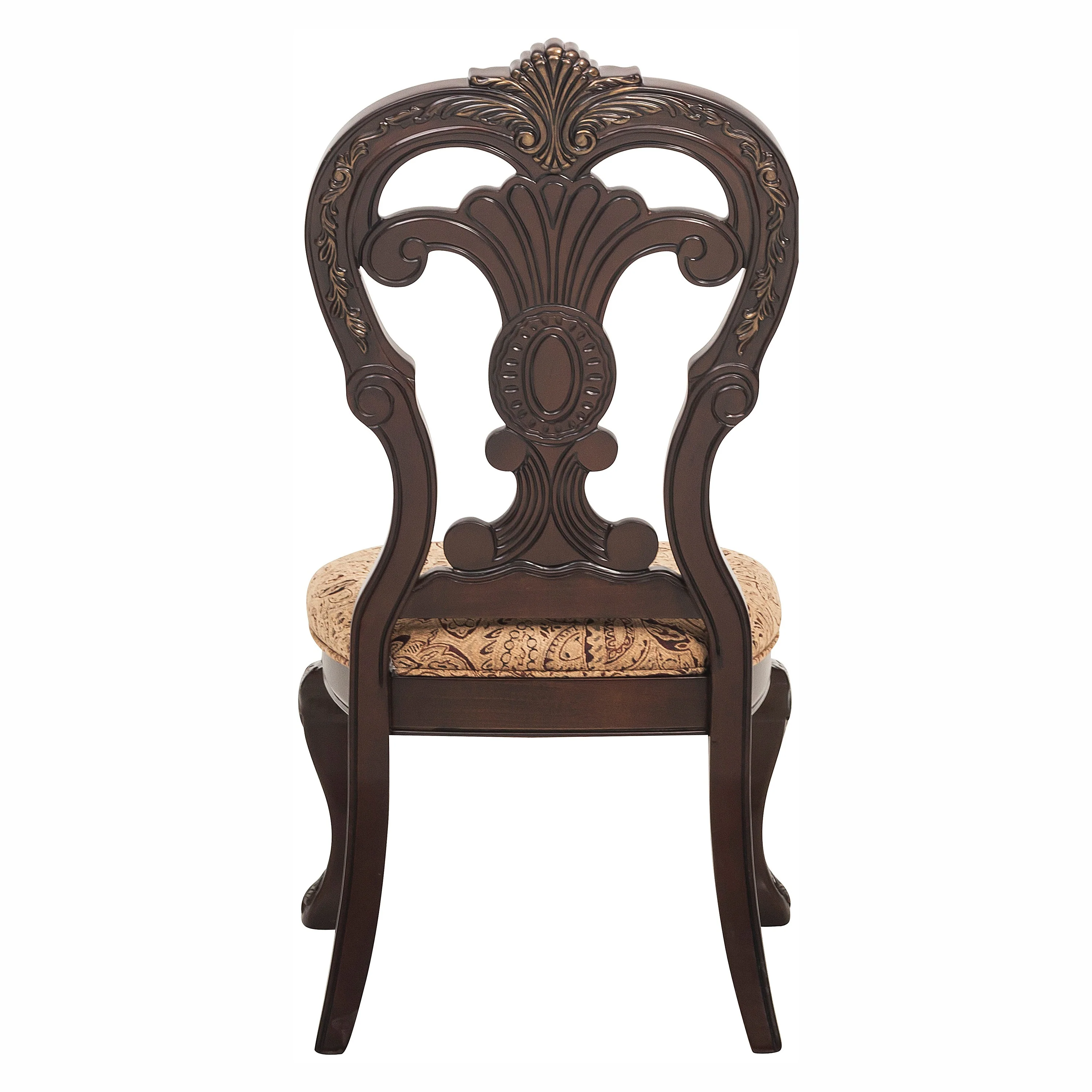 Deryn Park Side Chair in Dark Cherry (Set of 2) - Image 6