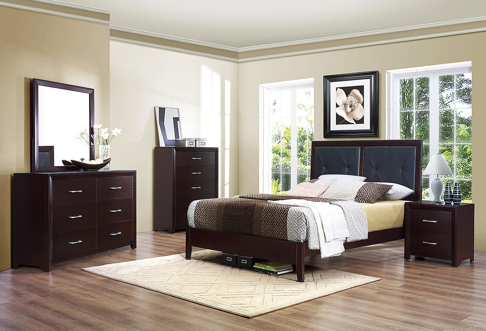 Edina 5 Drawer Chest in Espresso-Hinted Cherry 2145-9 - Image 2