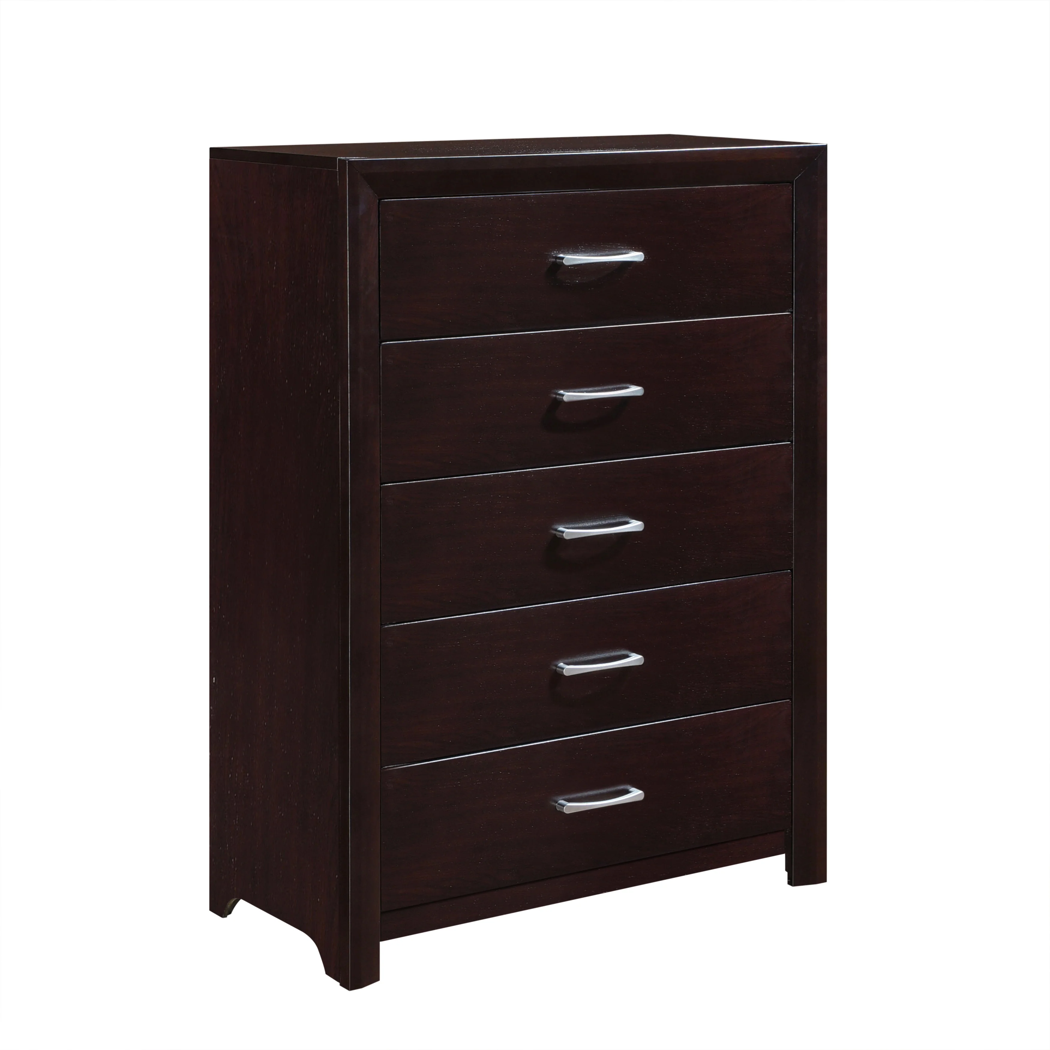 Edina 5 Drawer Chest in Espresso-Hinted Cherry 2145-9 - Image 6