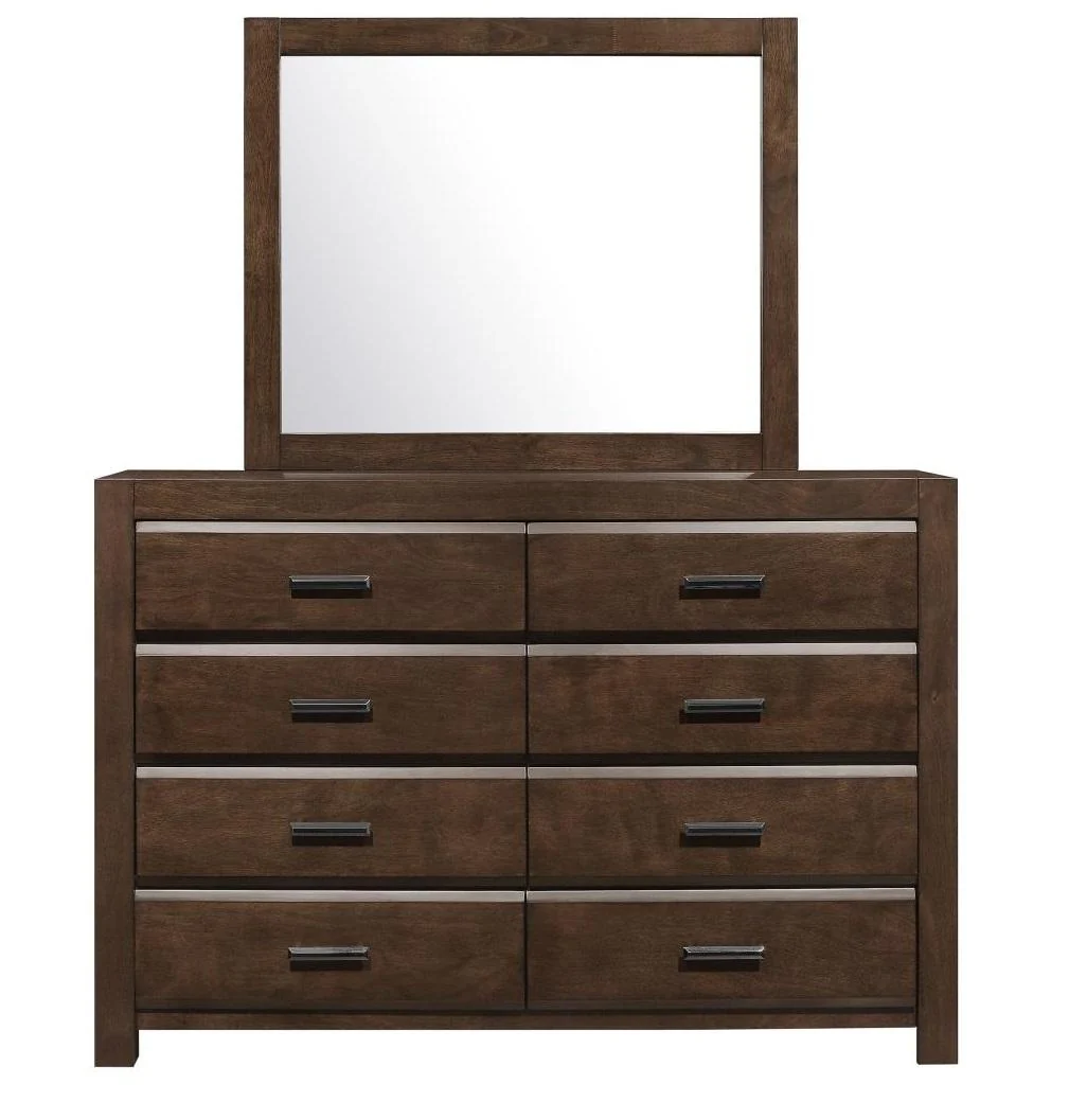 Erwan Mirror in Dark Walnut 1961-6 - Image 2