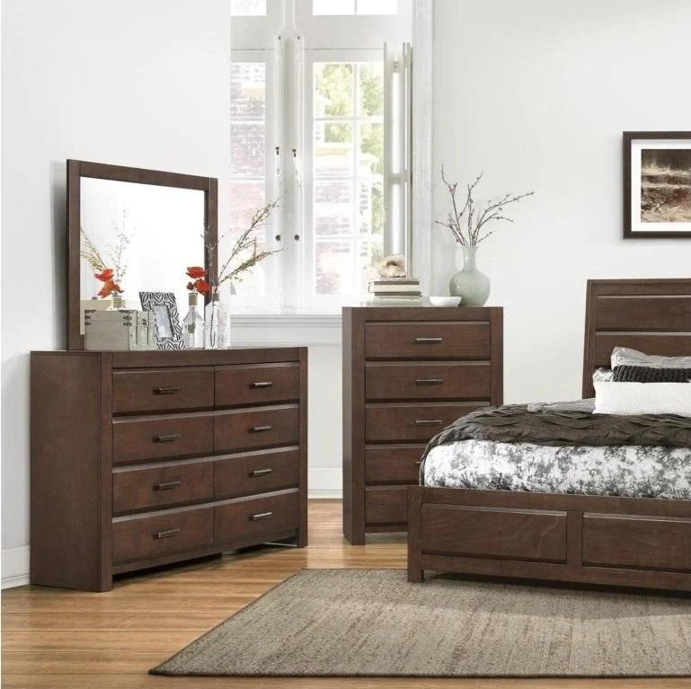 Erwan Mirror in Dark Walnut 1961-6 - Image 5