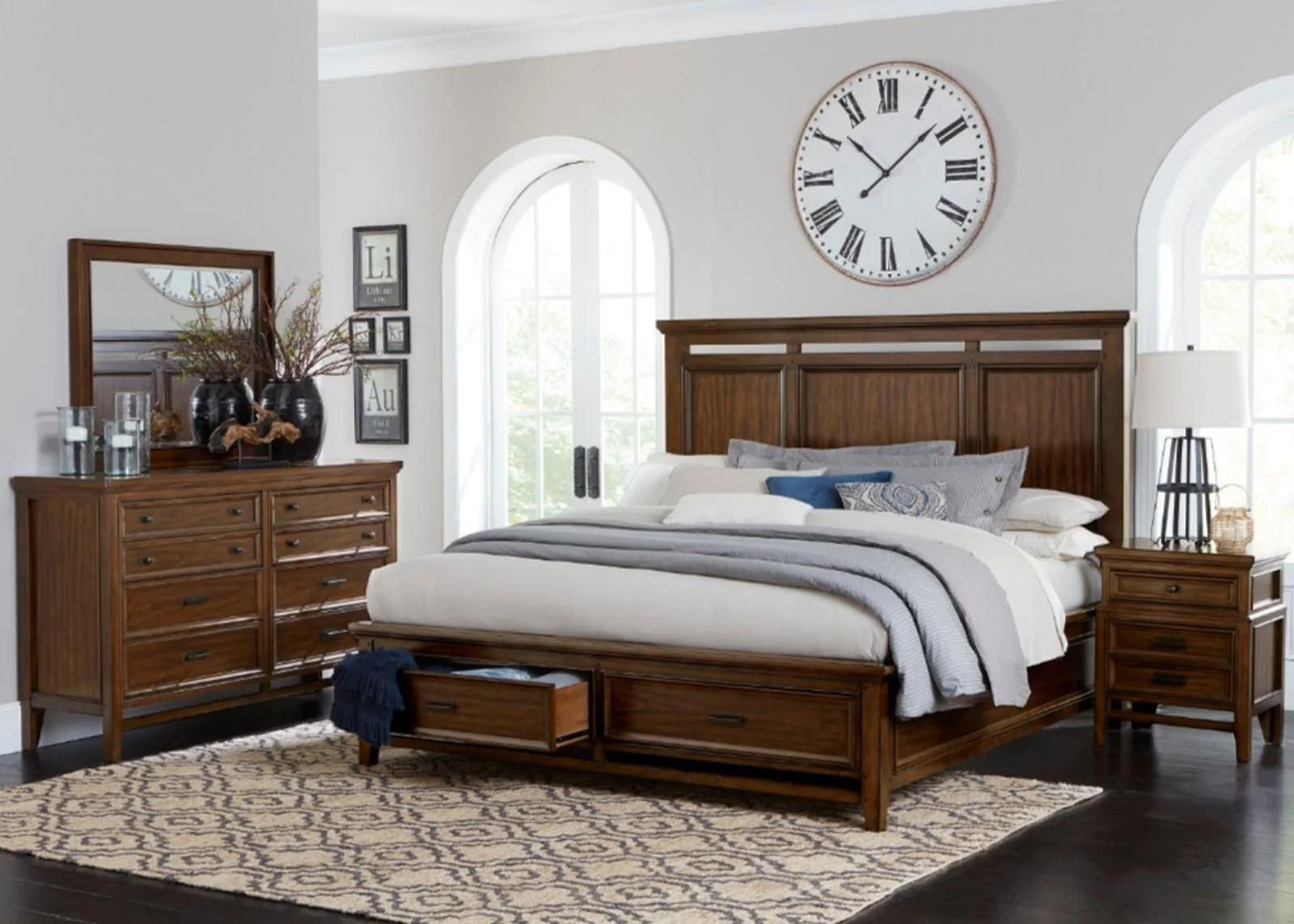 Frazier Dresser in Dark Cherry 1649-5 - Image 5