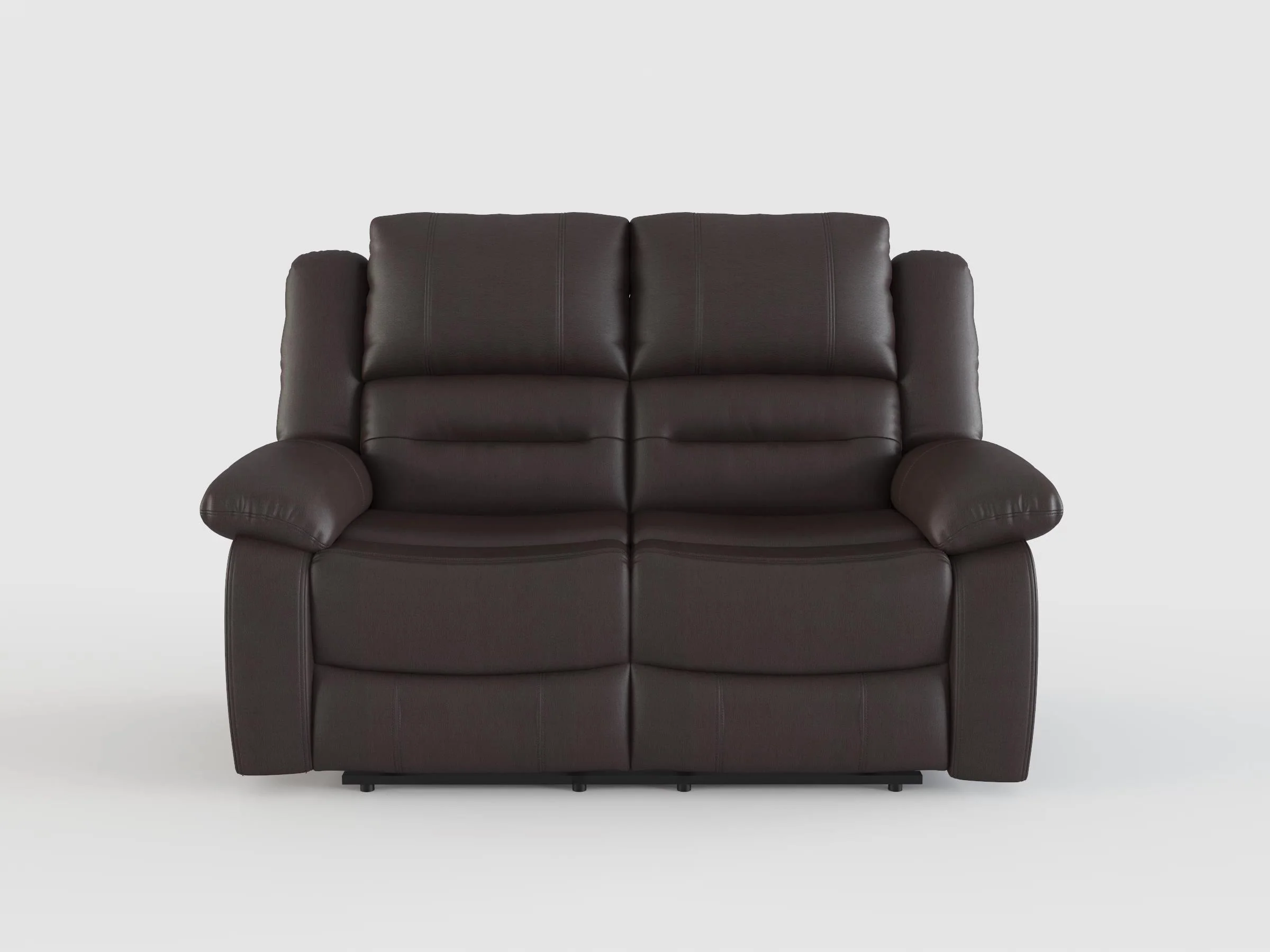 Jarita Double Reclining Loveseat in Chocolate - Image 2