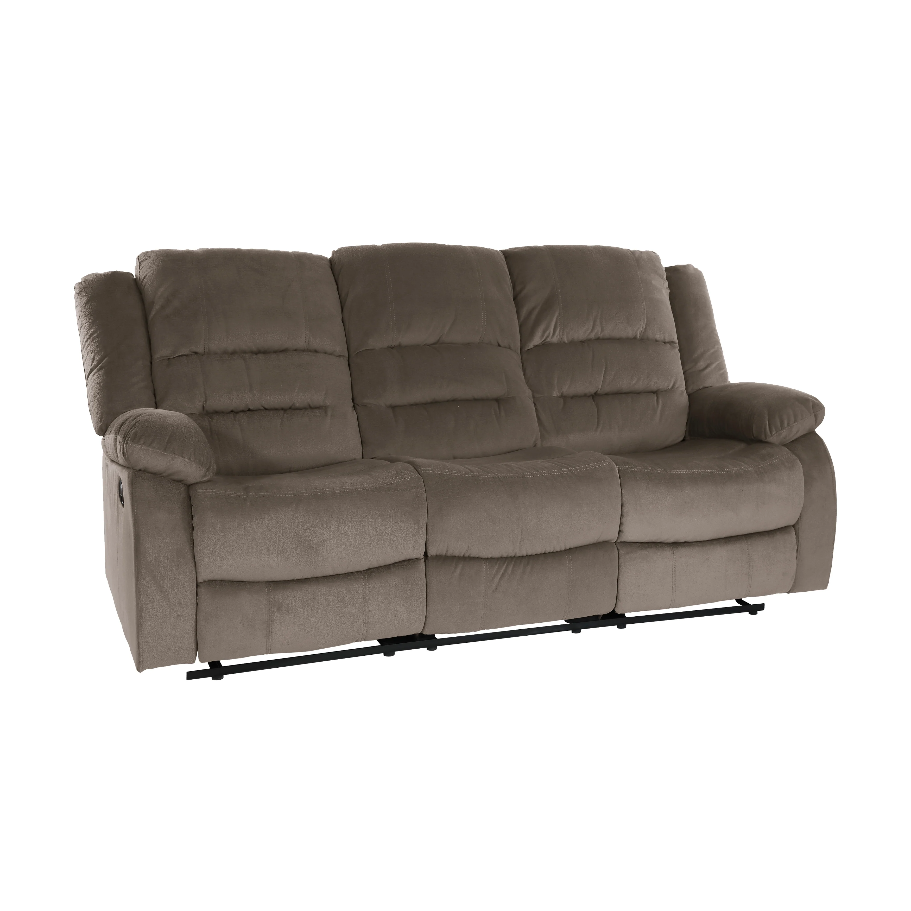 Jarita Double Reclining Sofa in Chocolate - Image 2