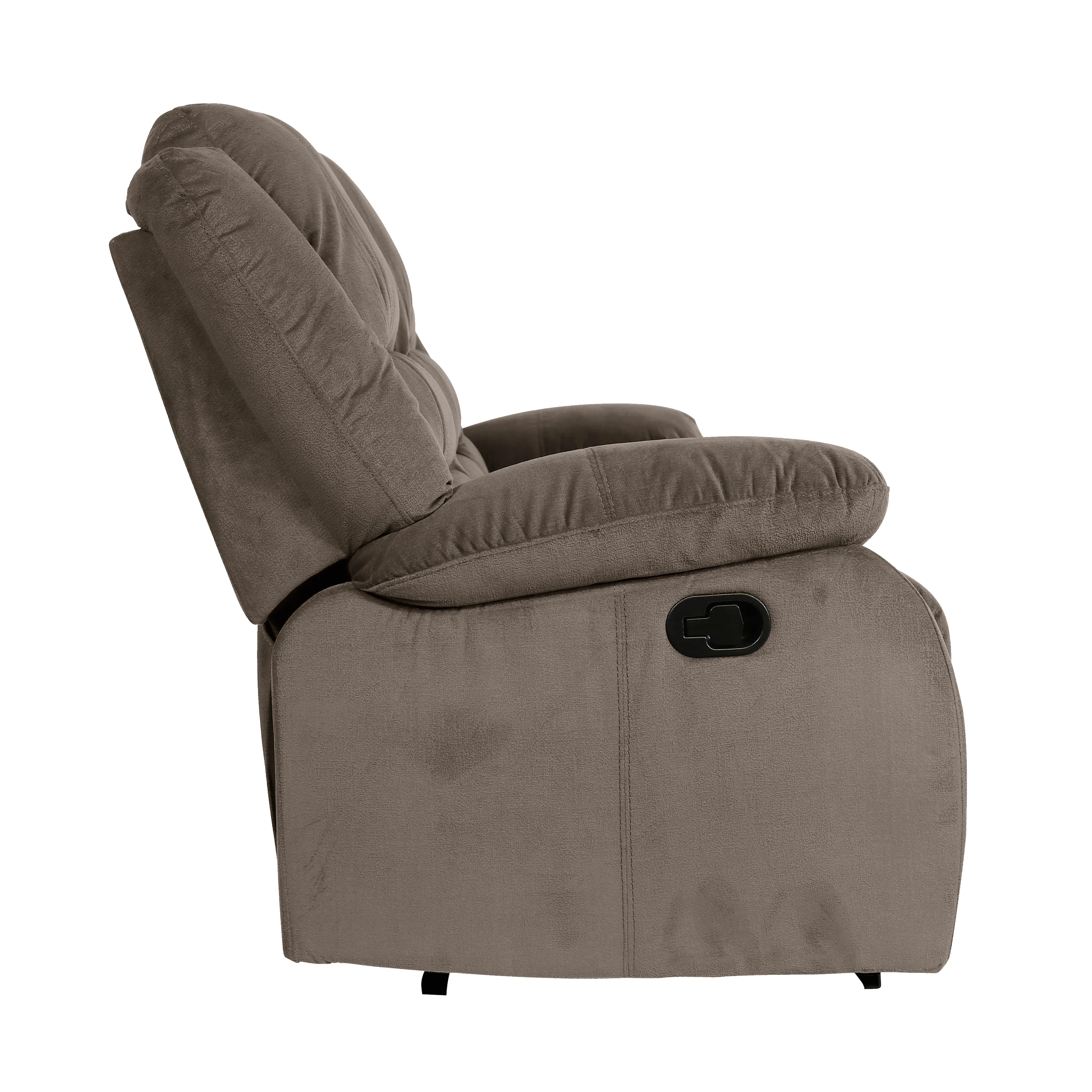 Jarita Double Reclining Sofa in Chocolate - Image 3