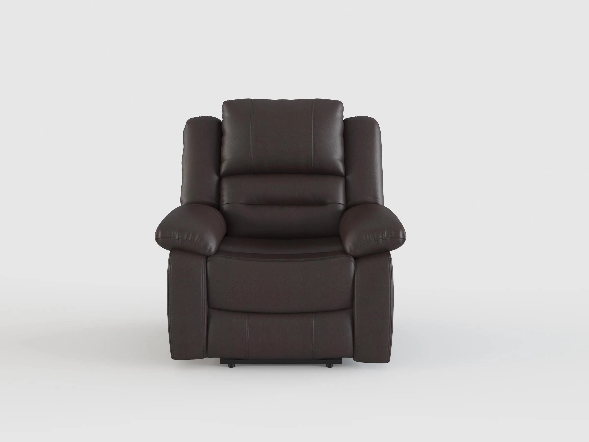 Jarita Reclining Chair in Chocolate - Image 2