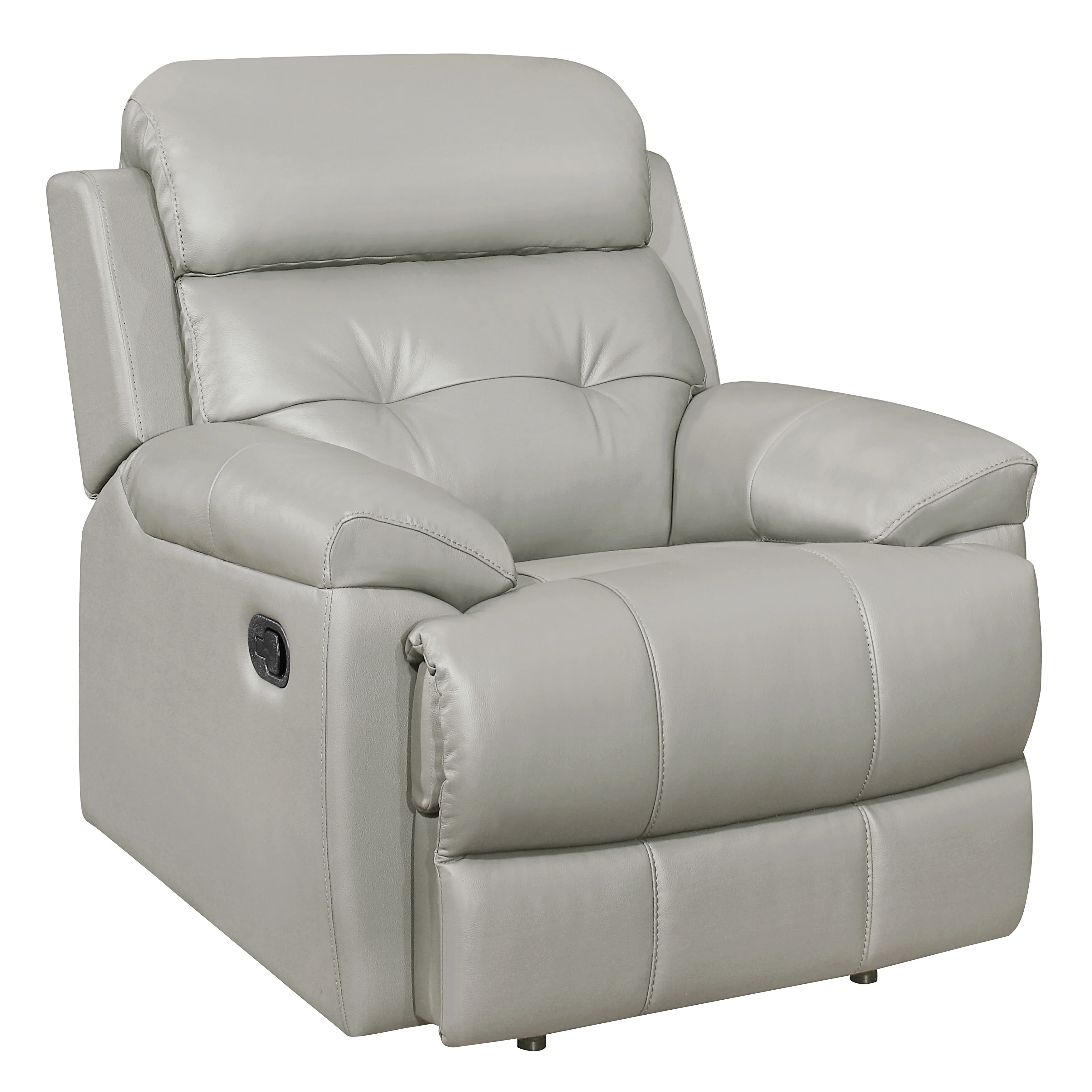 Lambent Double Reclining Chair in Silver Gray - Image 2