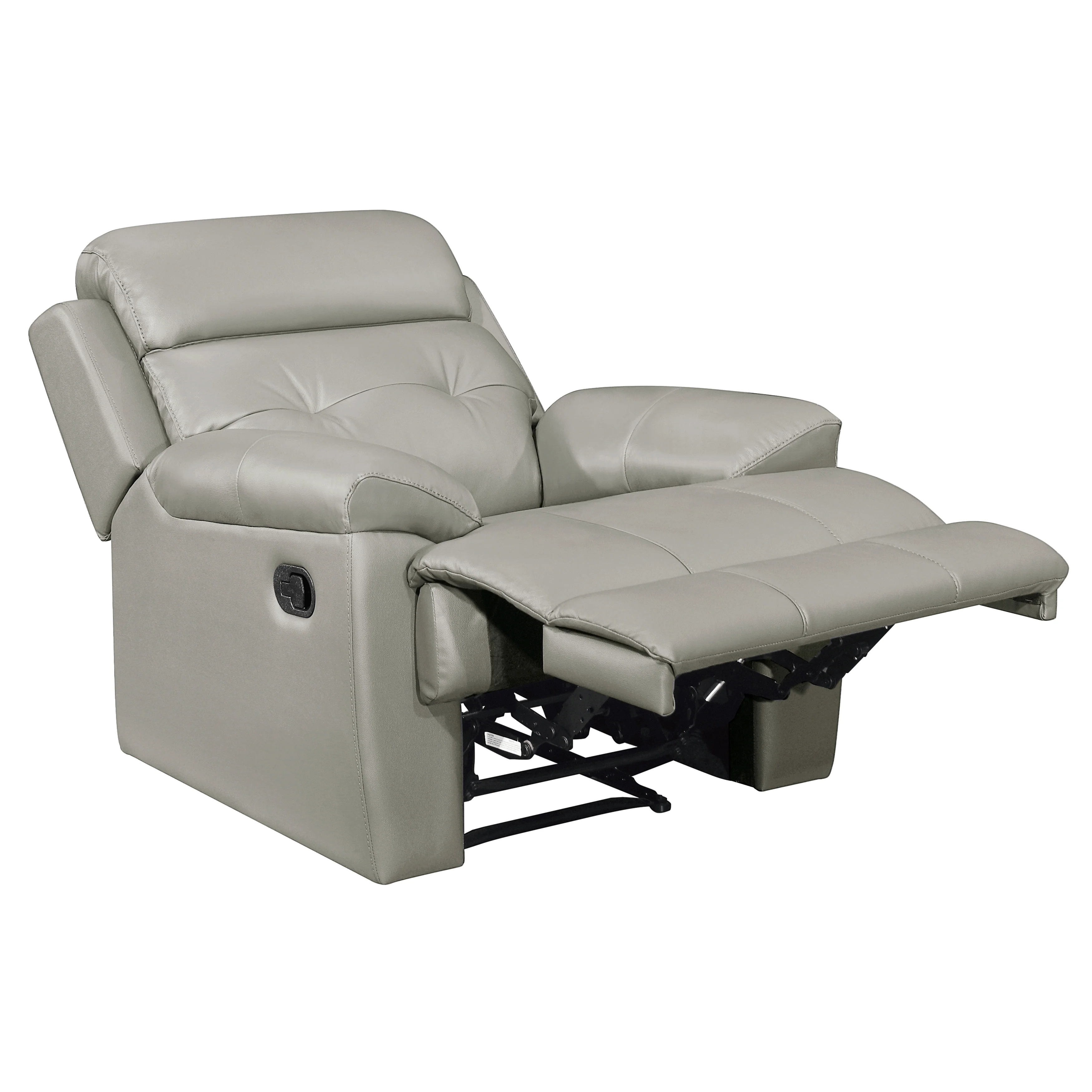 Lambent Double Reclining Chair in Silver Gray - Image 4