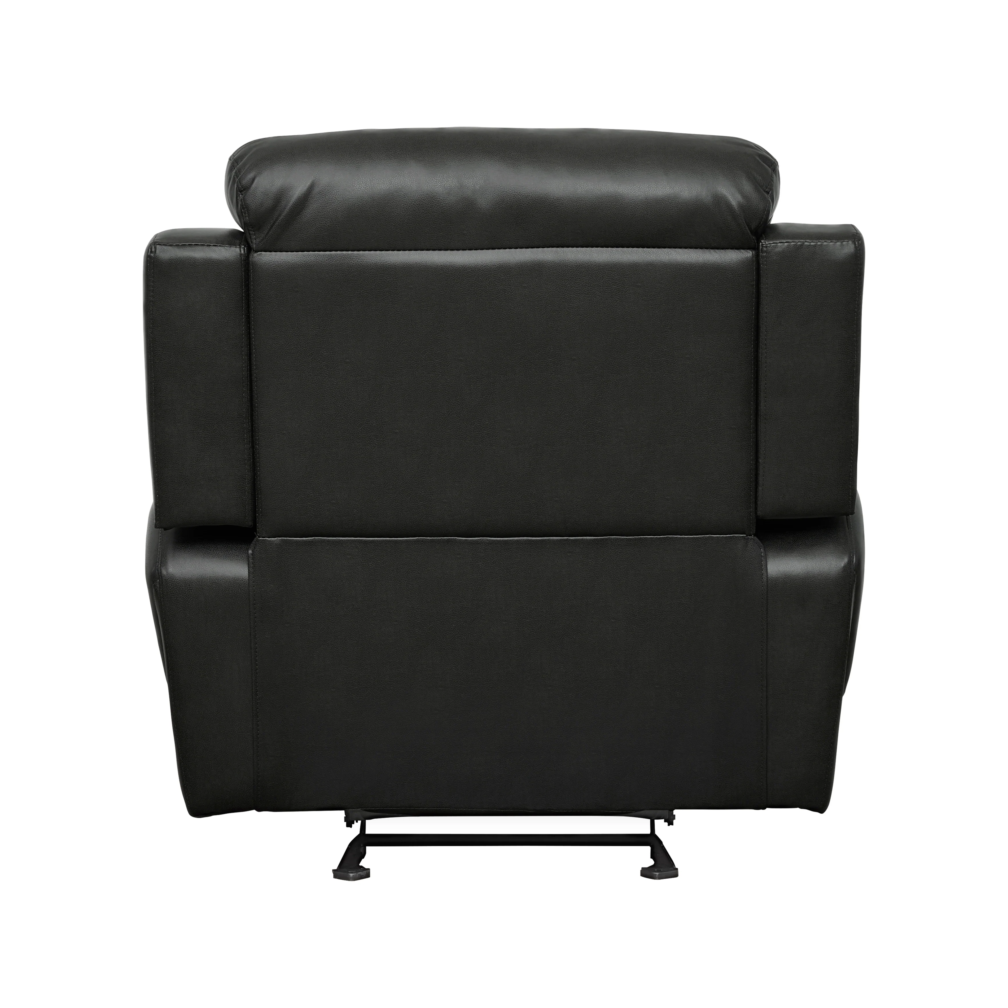 Marille Double Glider Reclining Chair in Black - Image 4