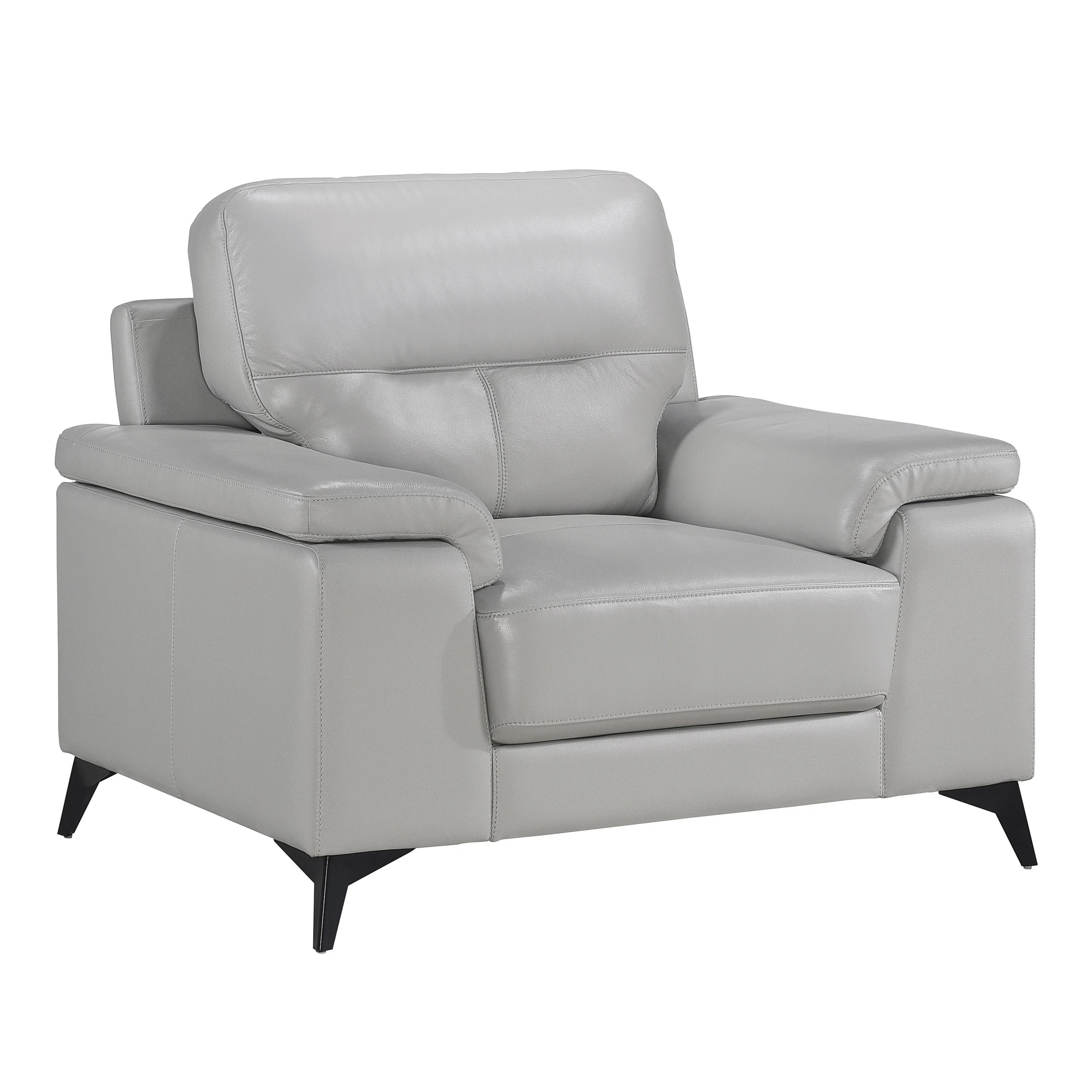 Mischa Chair in Silver Gray 9514SVE-1 - Image 4