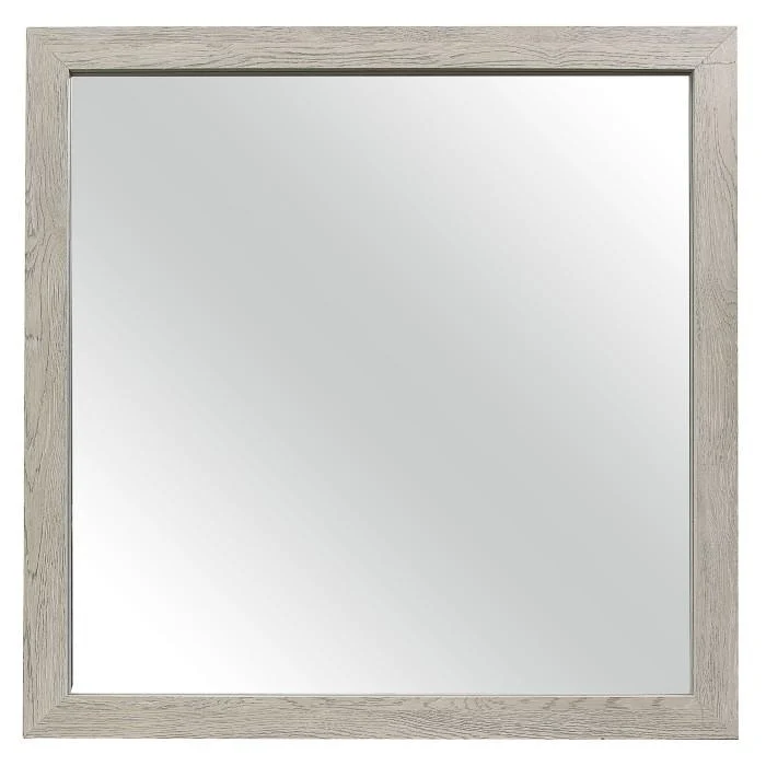 Quinby Mirror in Light Brown 1525-6