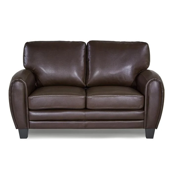 Rubin Loveseat in Dark Brown