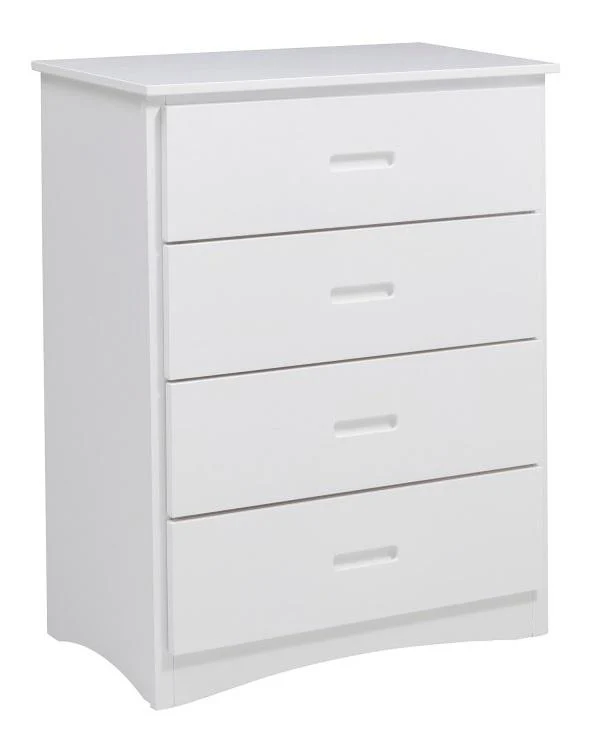 Galen 4 Drawer Chest in White B2053W-9 - Image 3