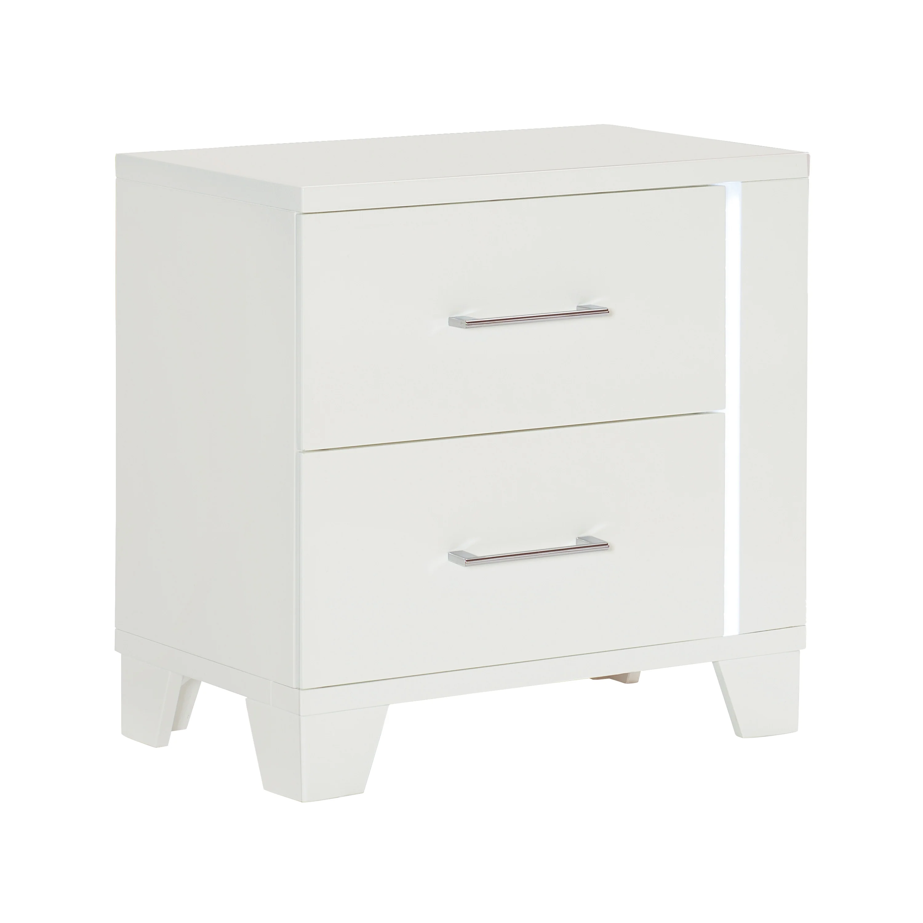 Kerren Nightstand in White 1678W-4 - Image 6
