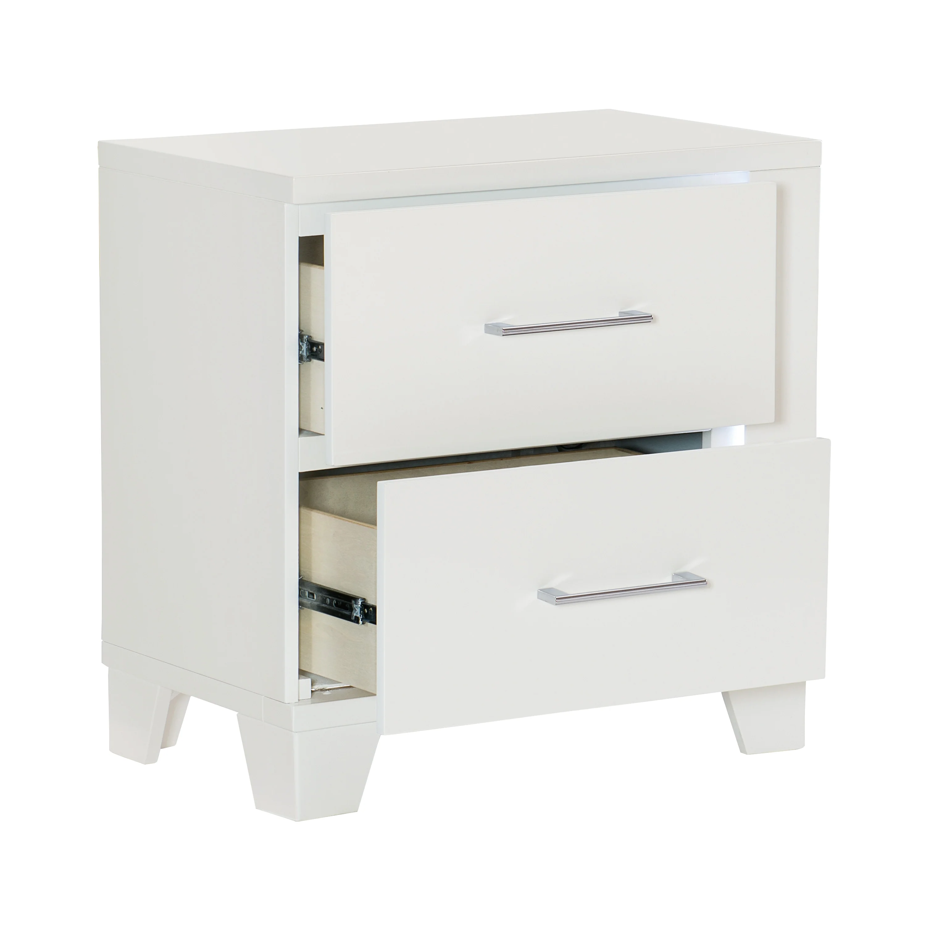 Kerren Nightstand in White 1678W-4 - Image 7