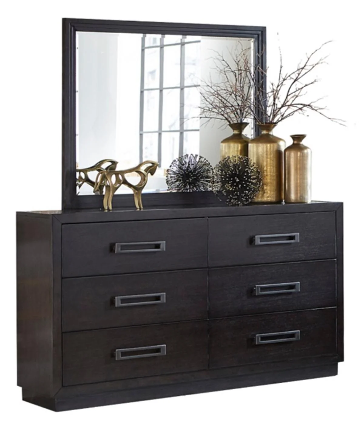 Larchmont Dresser in Charcoal 5424-5 - Image 2