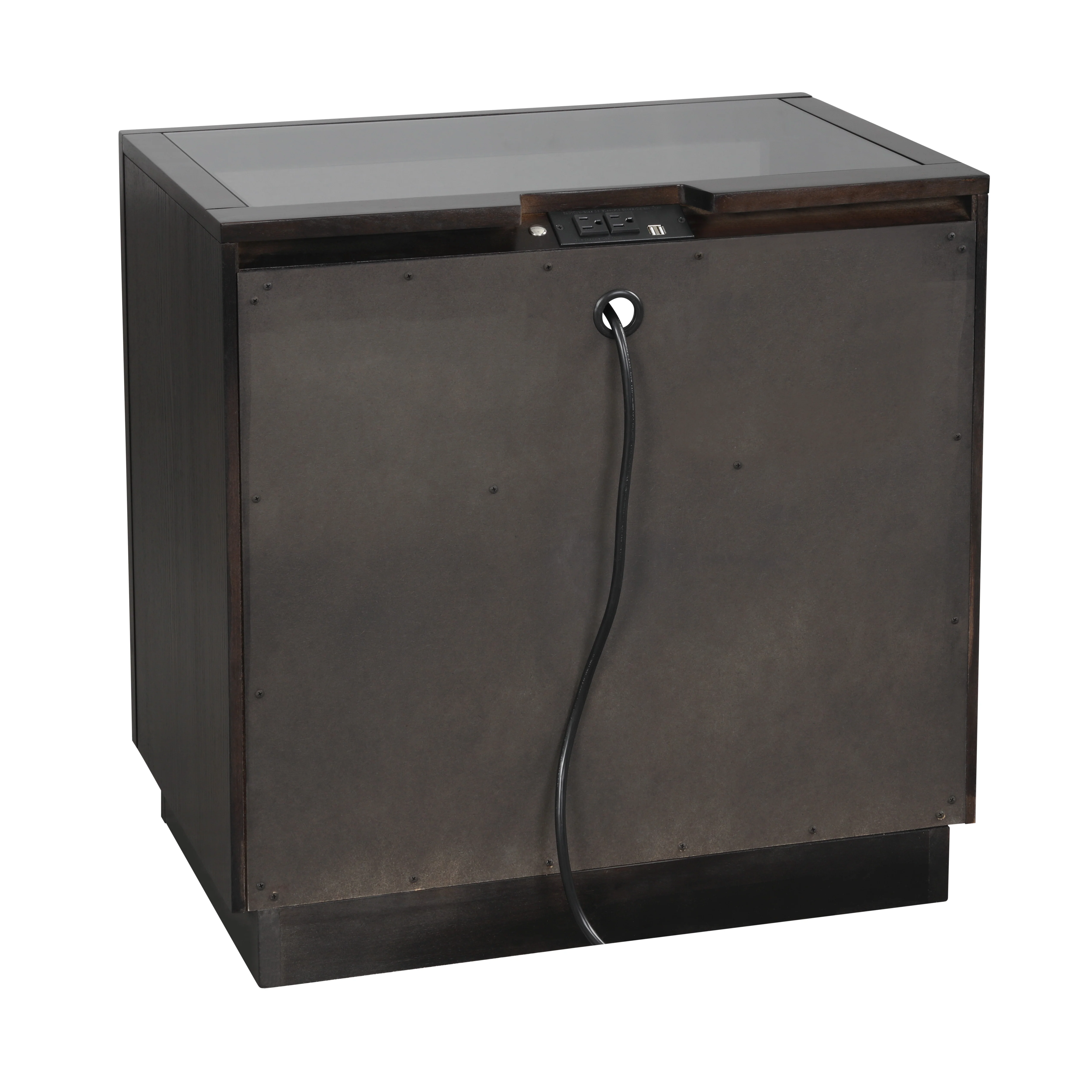 Larchmont Nightstand in Charcoal 5424-4 - Image 5