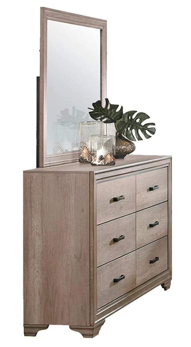 Lonan 6 Drawer Dresser in Natural 1955-5 - Image 2