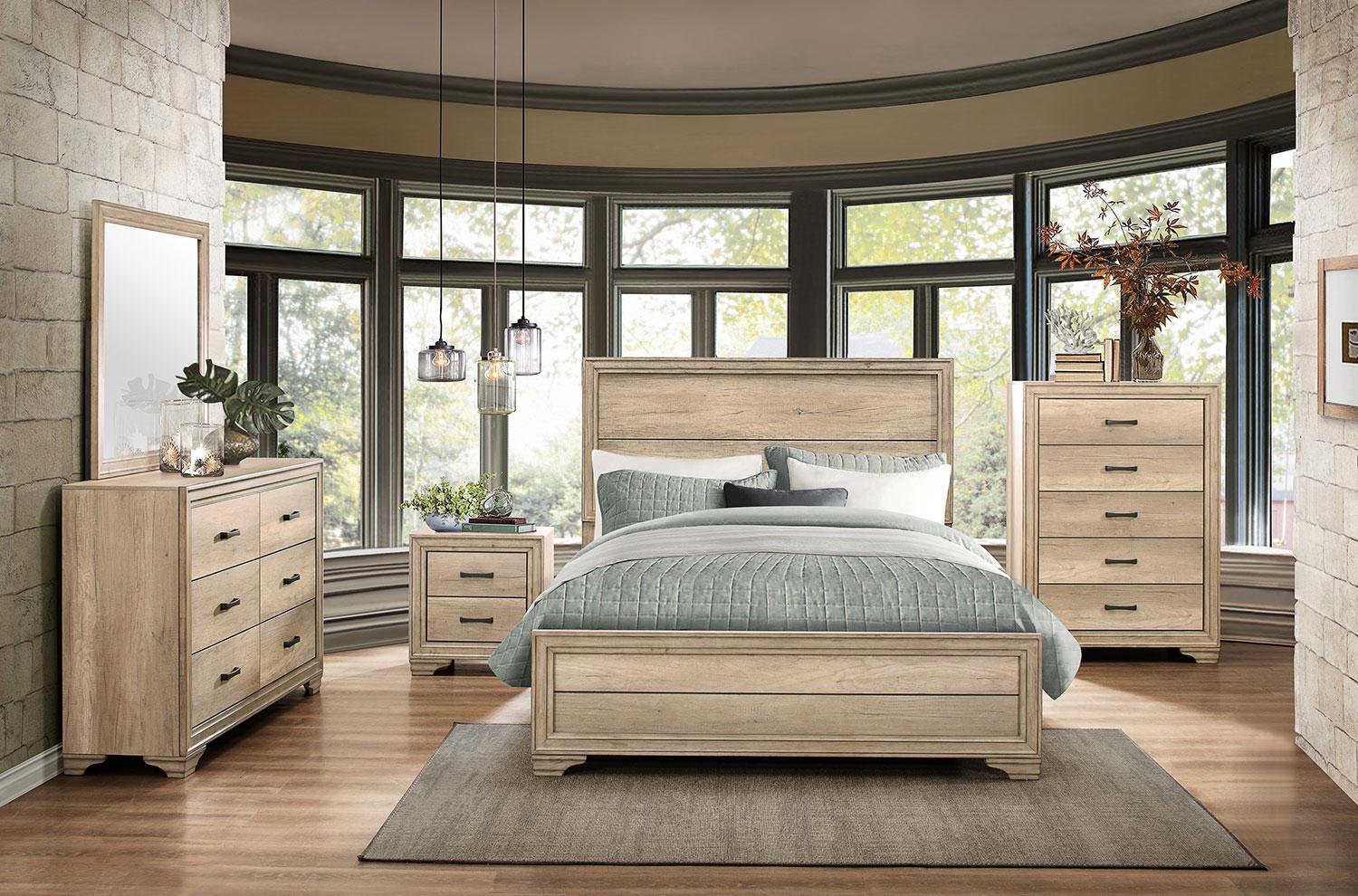 Lonan 5 Drawer Chest in Natural 1955-9 - Image 2