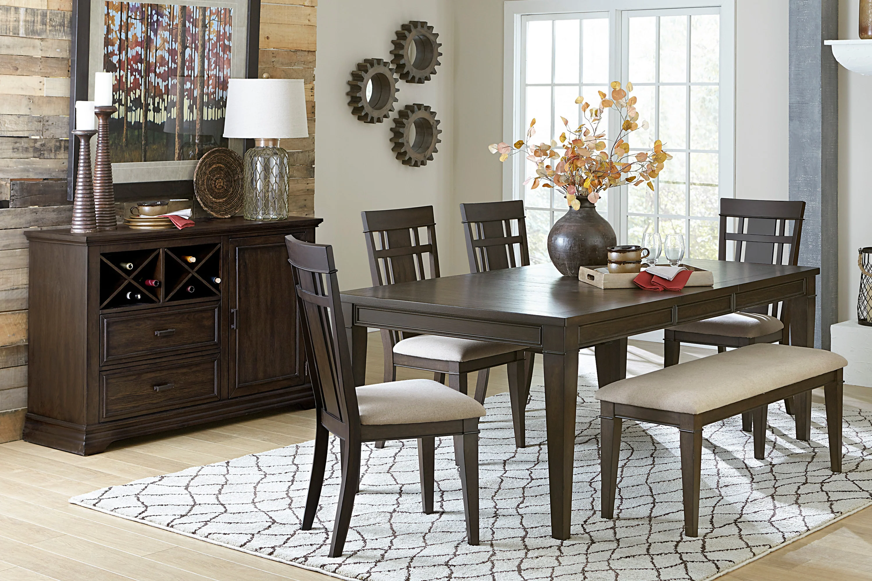 Makah Side Chair in Dark Brown (Set of 2) - Image 4