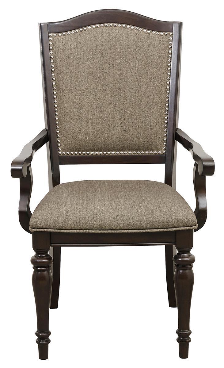 Marston Arm Chair in Dark Cherry (Set of 2) 2615DCA - Image 2